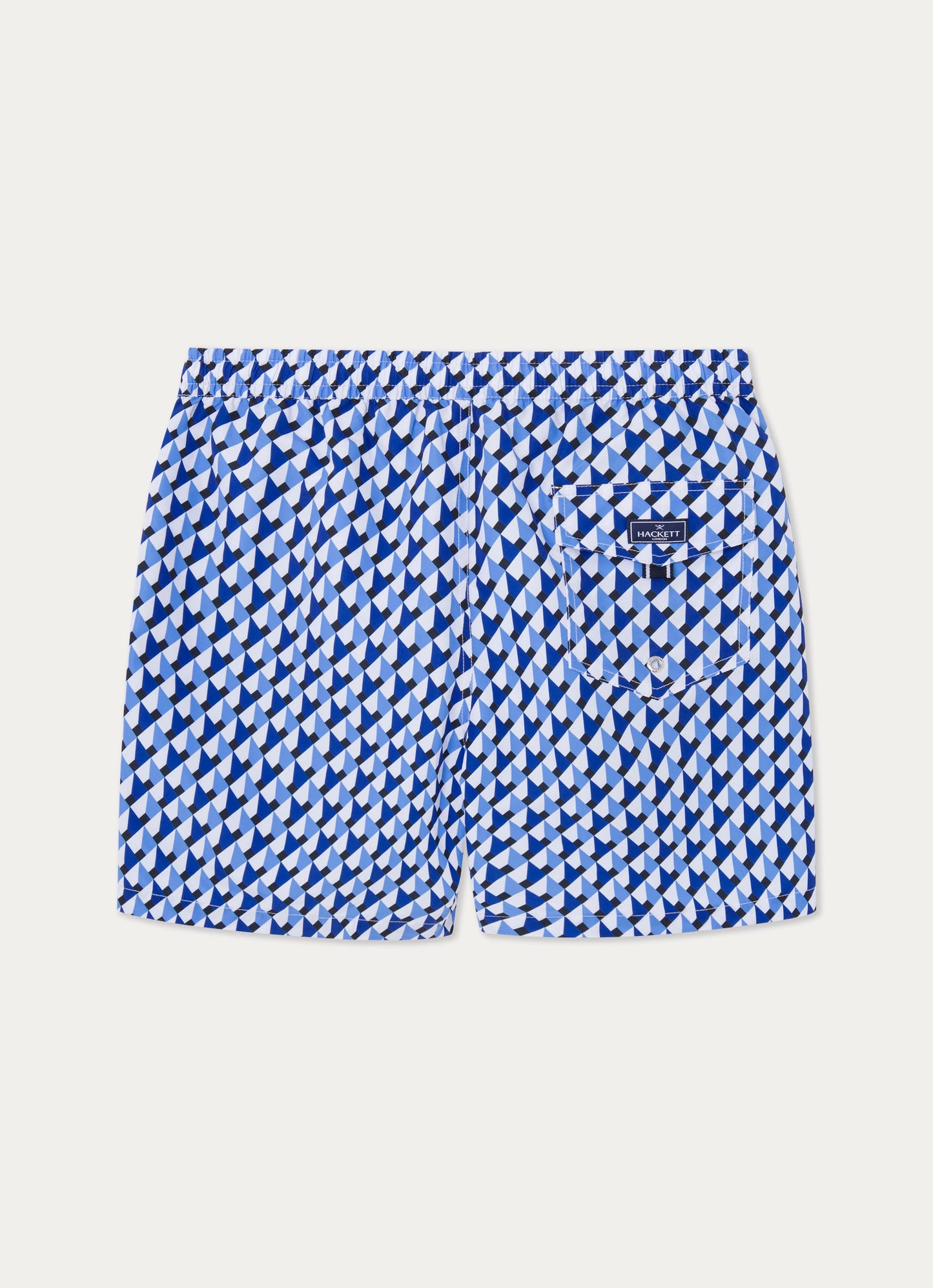 TRAJE DE BAÑO HACKETT LONDON AZUL POLI + POLIA (HMB10045-551)
