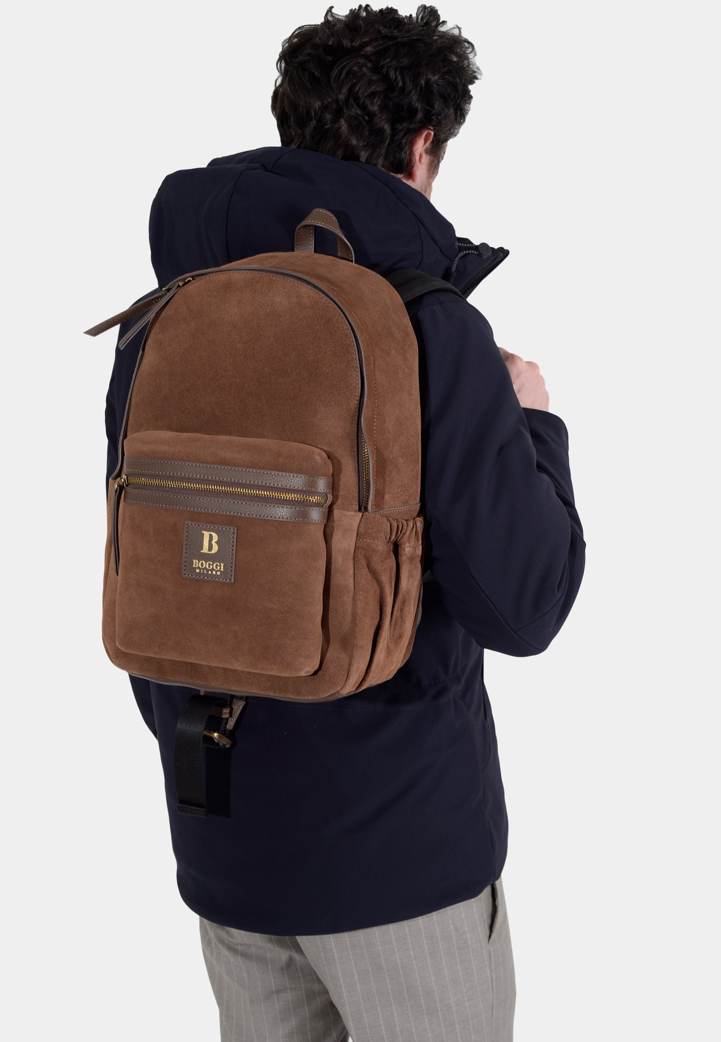 BACKPACK BOGGI CAFE GAMUZA (23A060101)