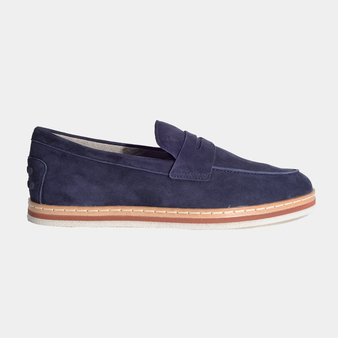 ZAPATO TOD'S CABALLERO AZUL GAMUZA (XXM62K00010OA6U801)