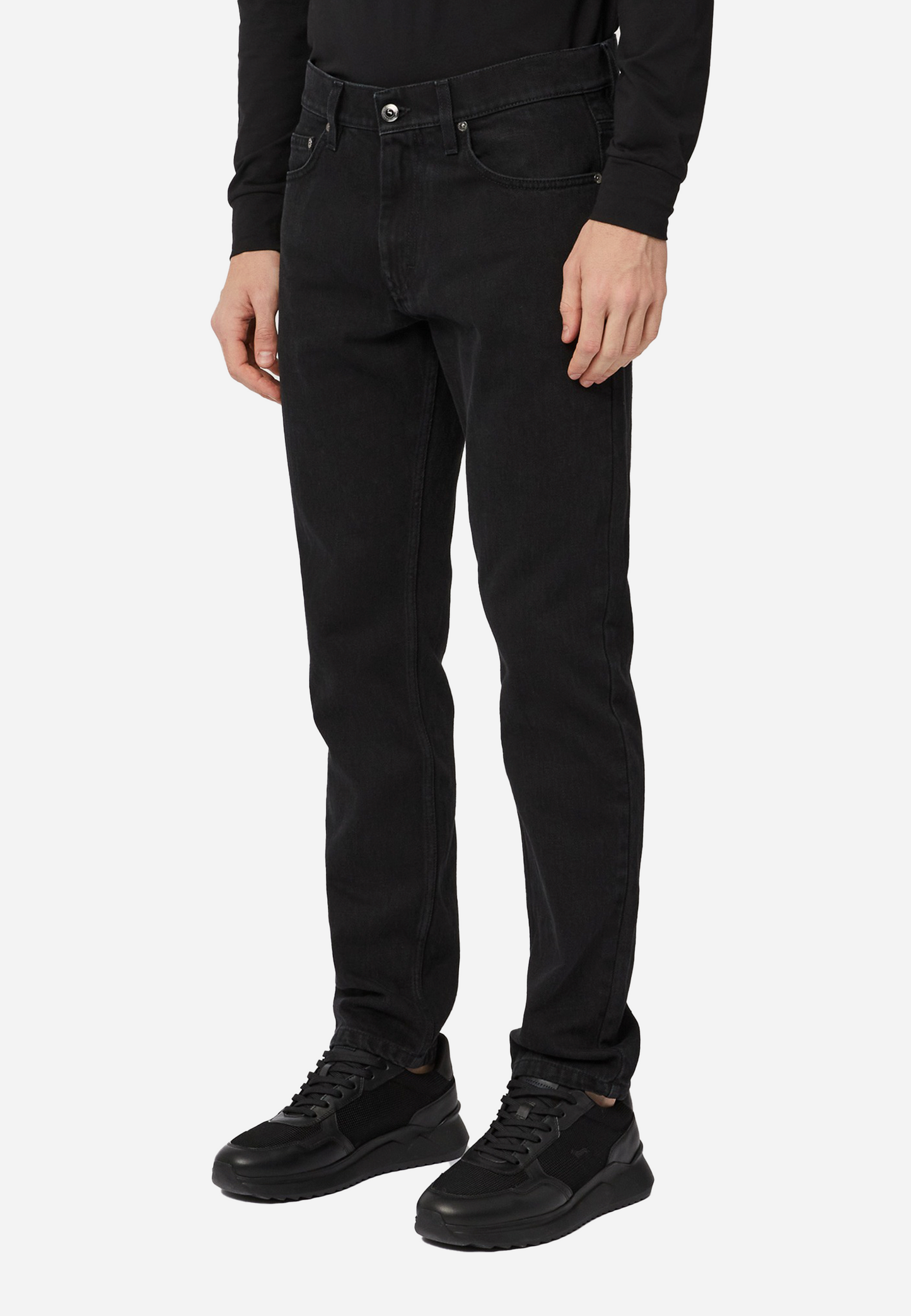 JEANS HARMONT & BLAINE NEGRO ALGODON (WNM001059423C01)