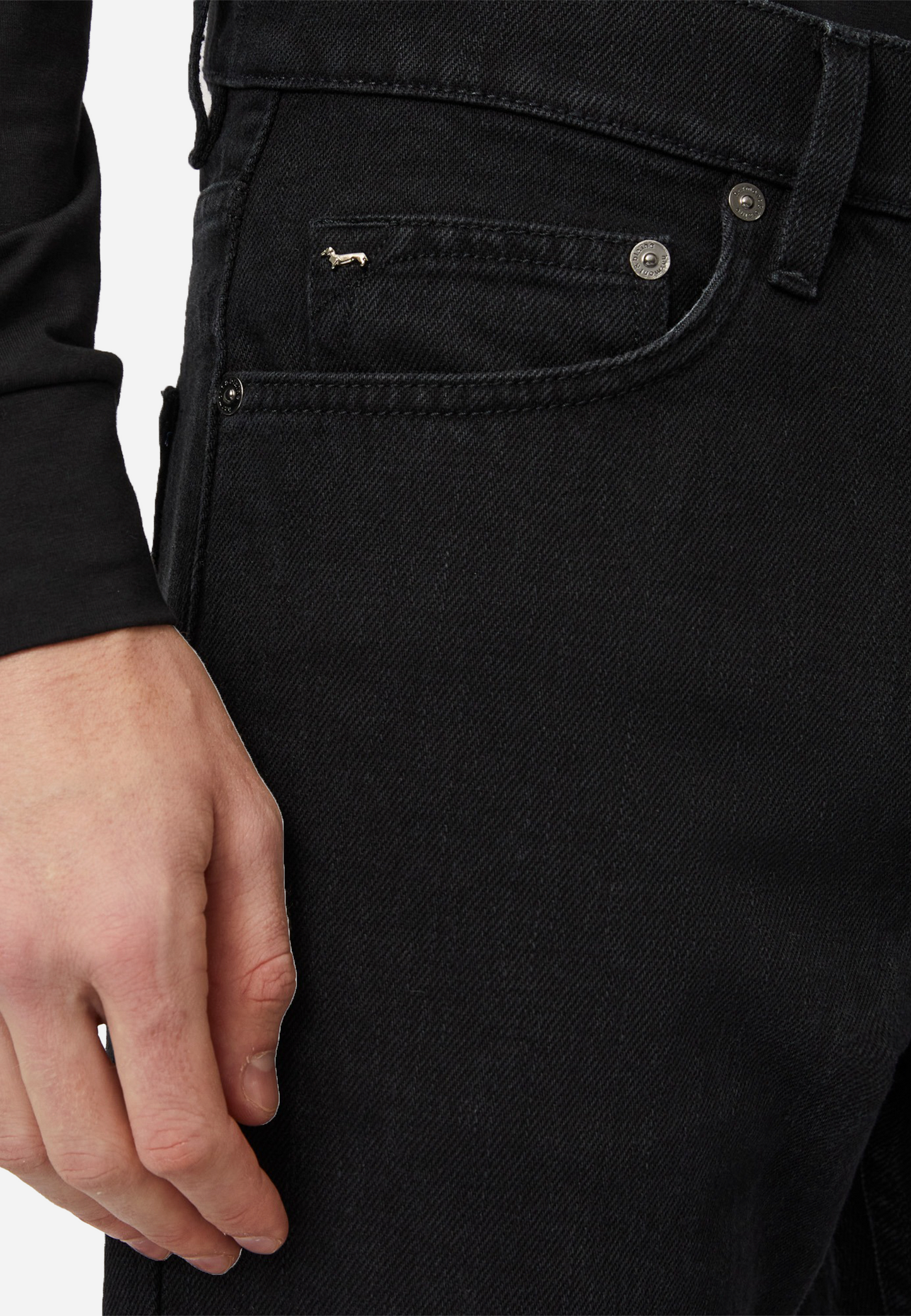 JEANS HARMONT & BLAINE NEGRO ALGODON (WNM001059423C01)