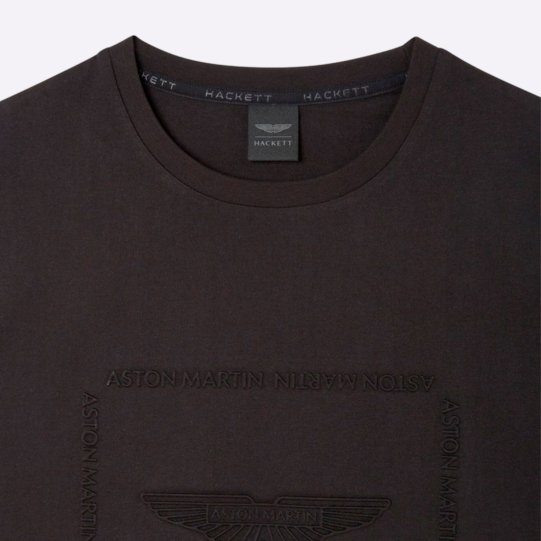 CAMISETA-TSHIRT HACKETT LONDON NEGRO ALGODON (HM500780-999)