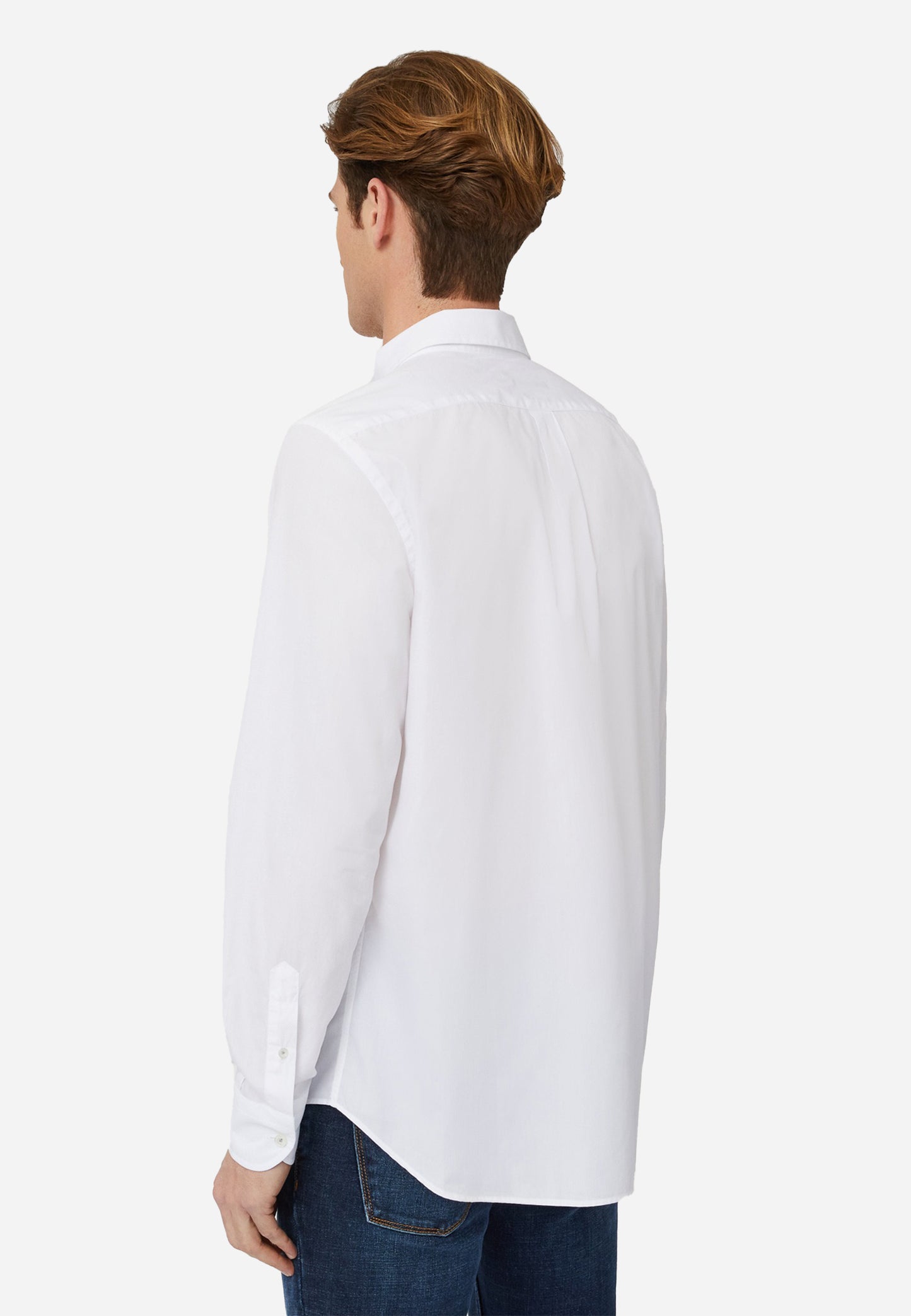 CAMISA SPORT HARMONT & BLAINE BLANCO ALGODON (CRM513008799M-100)