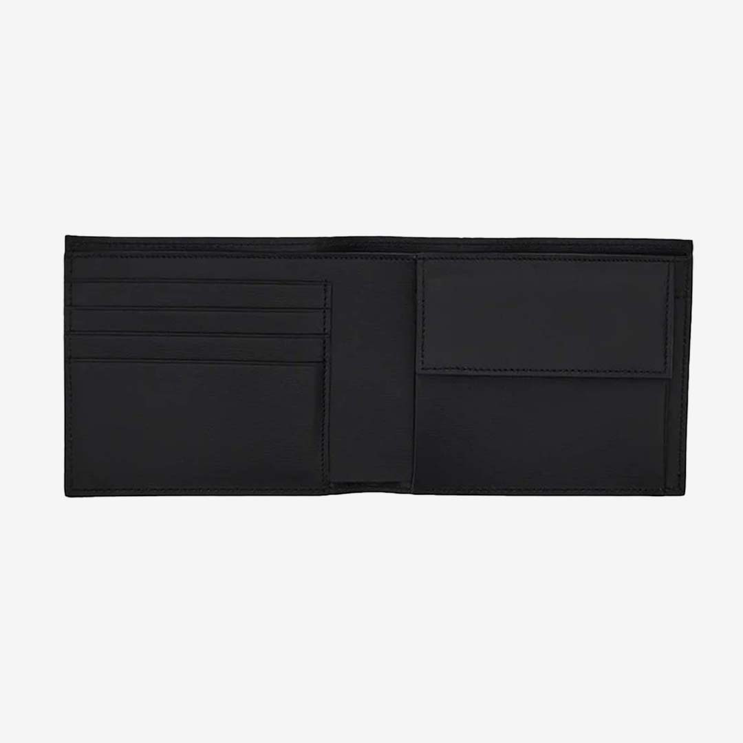 Billetera Clásica Negra en Cuero
