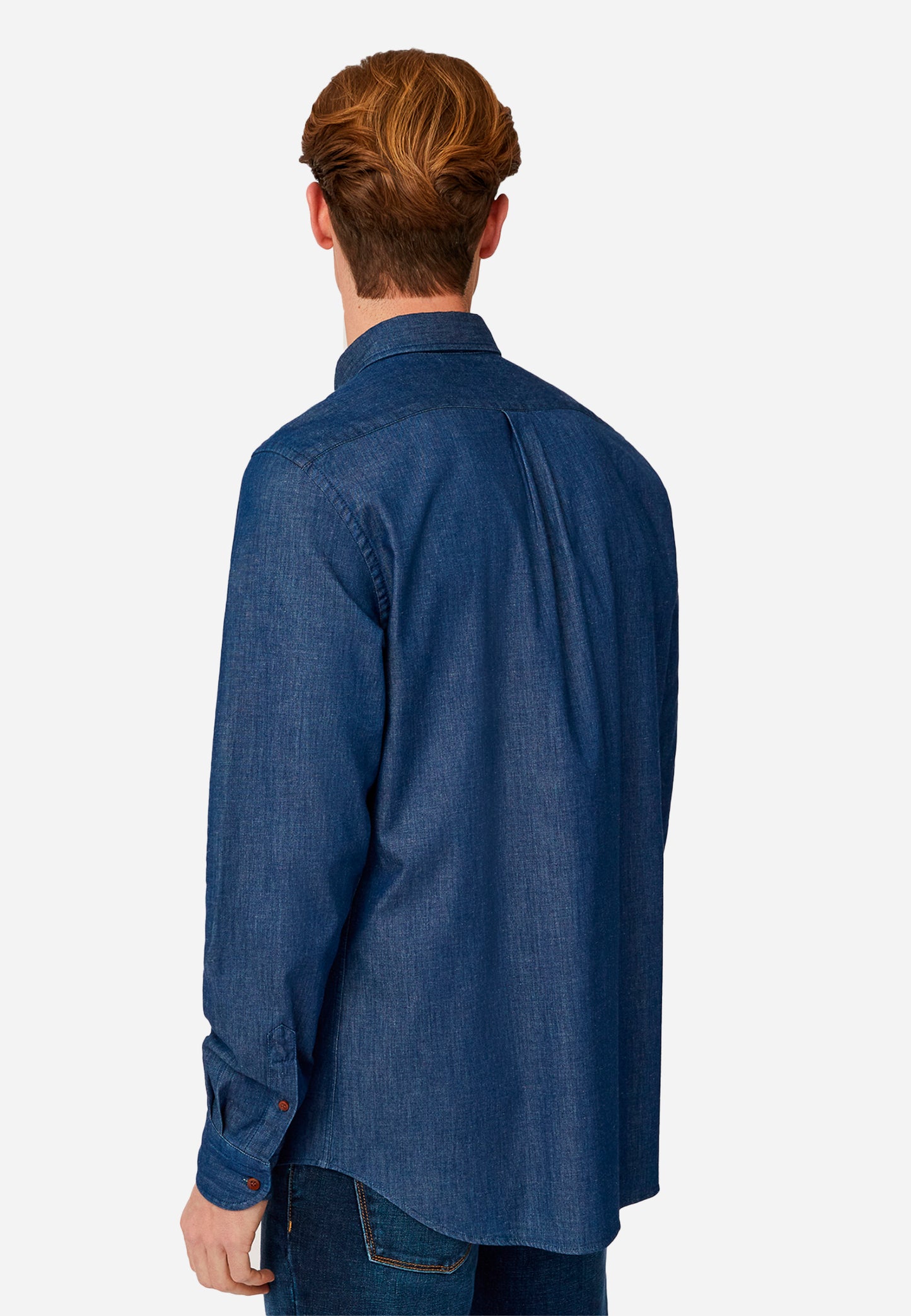 CAMISA SPORT HARMONT & BLAINE AZUL ALG (CRM001011309M-801)