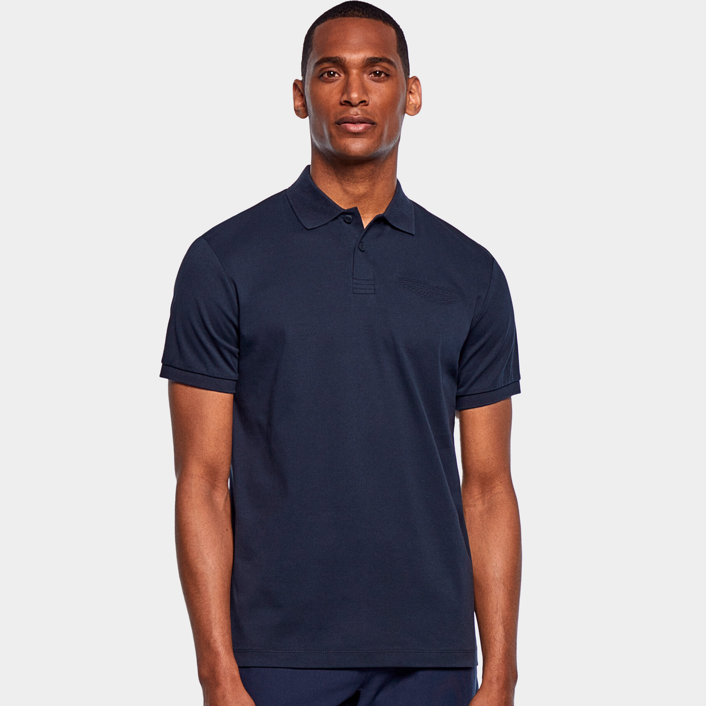 CAMISETA POLO HACKETT AZUL 100% COTTON (HM563185-595)