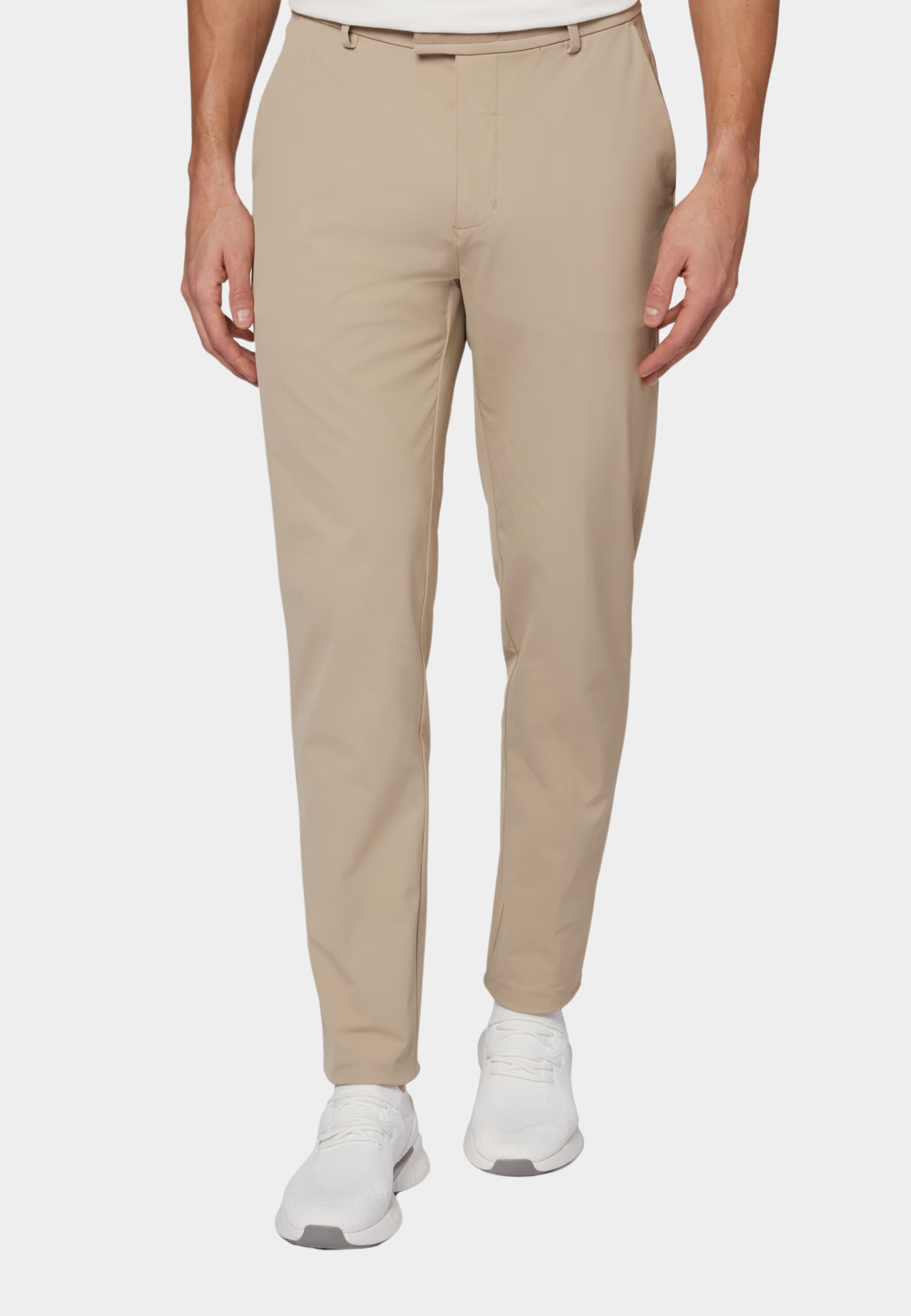 PANTALON BOGGI BEIGE NILON + ELAS