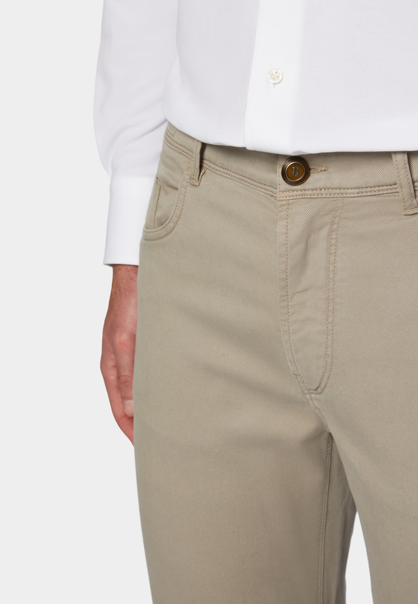 PANTALON BOGGI CAQUI ALG + LYOCEL + ELAS