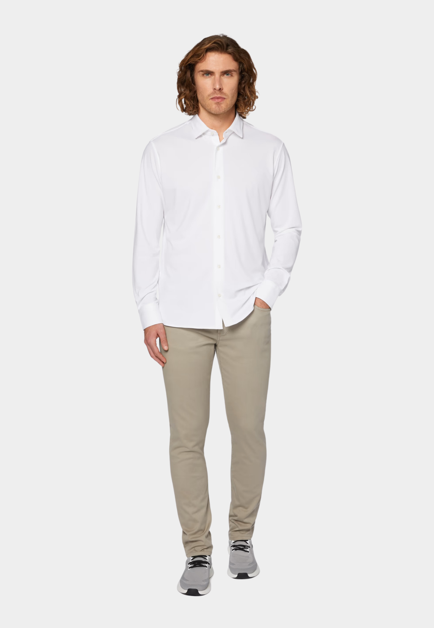 PANTALON BOGGI CAQUI ALG + LYOCEL + ELAS