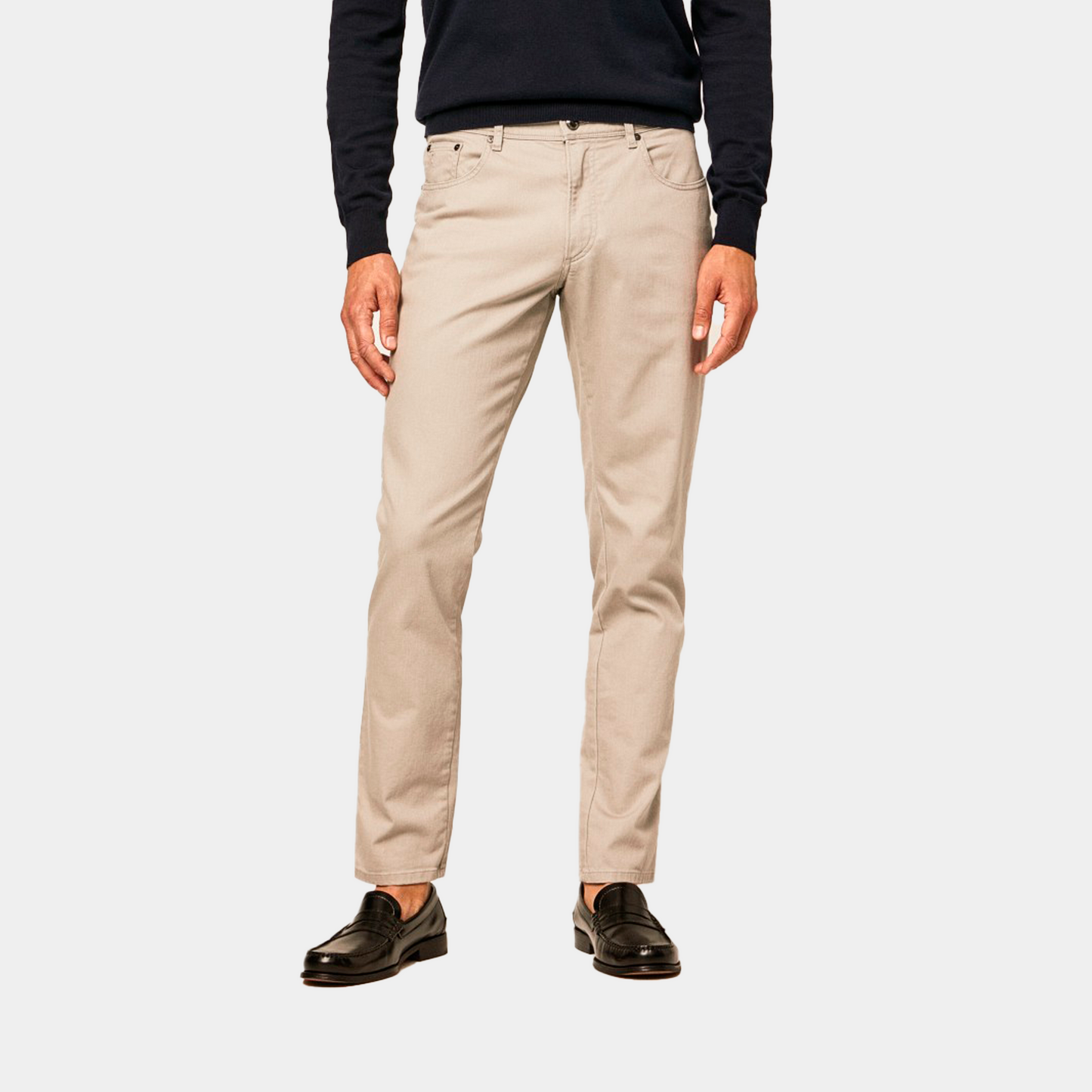 PANTALON HACKETT GRIS 99% COTTON, 1% ELASTANE (HM212429R-836)
