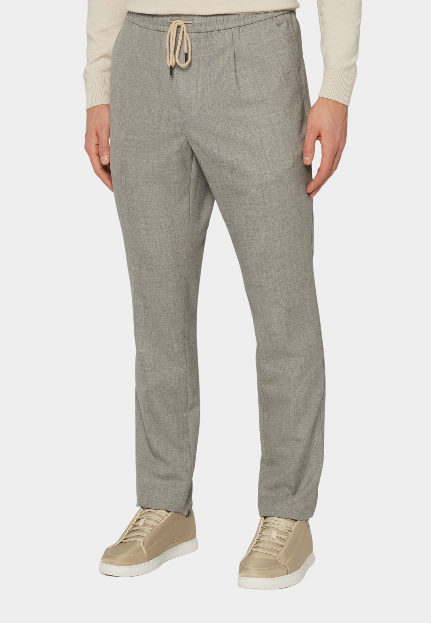 PANTALON BOGGI GRIS LANA