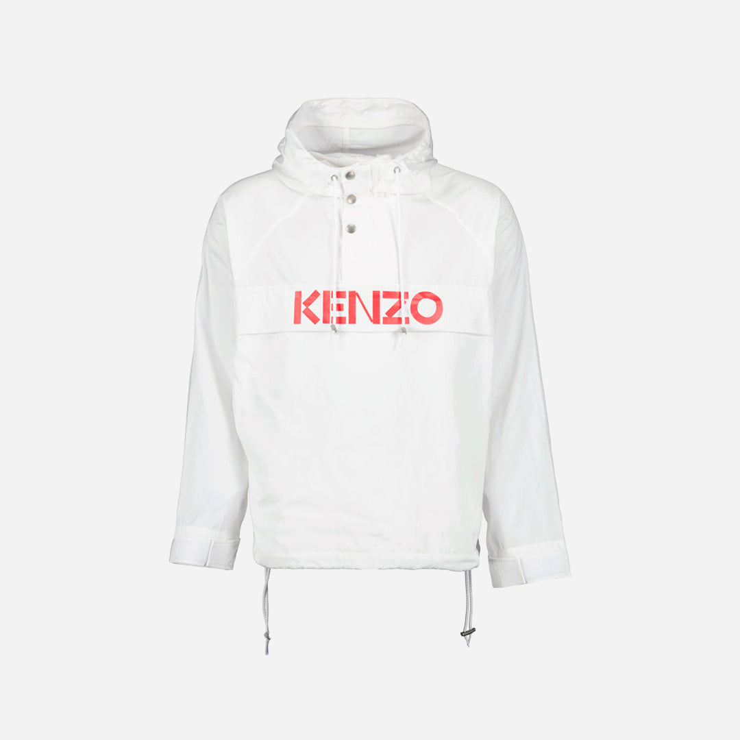 Chaqueta Rompe vientos Blanca/Roja K.
