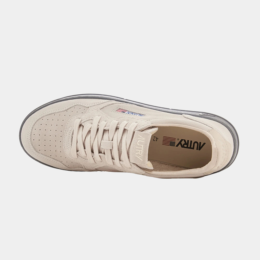 TENIS AUTRY BEIGE GRIS GAMUZA (A100AULMXS20)