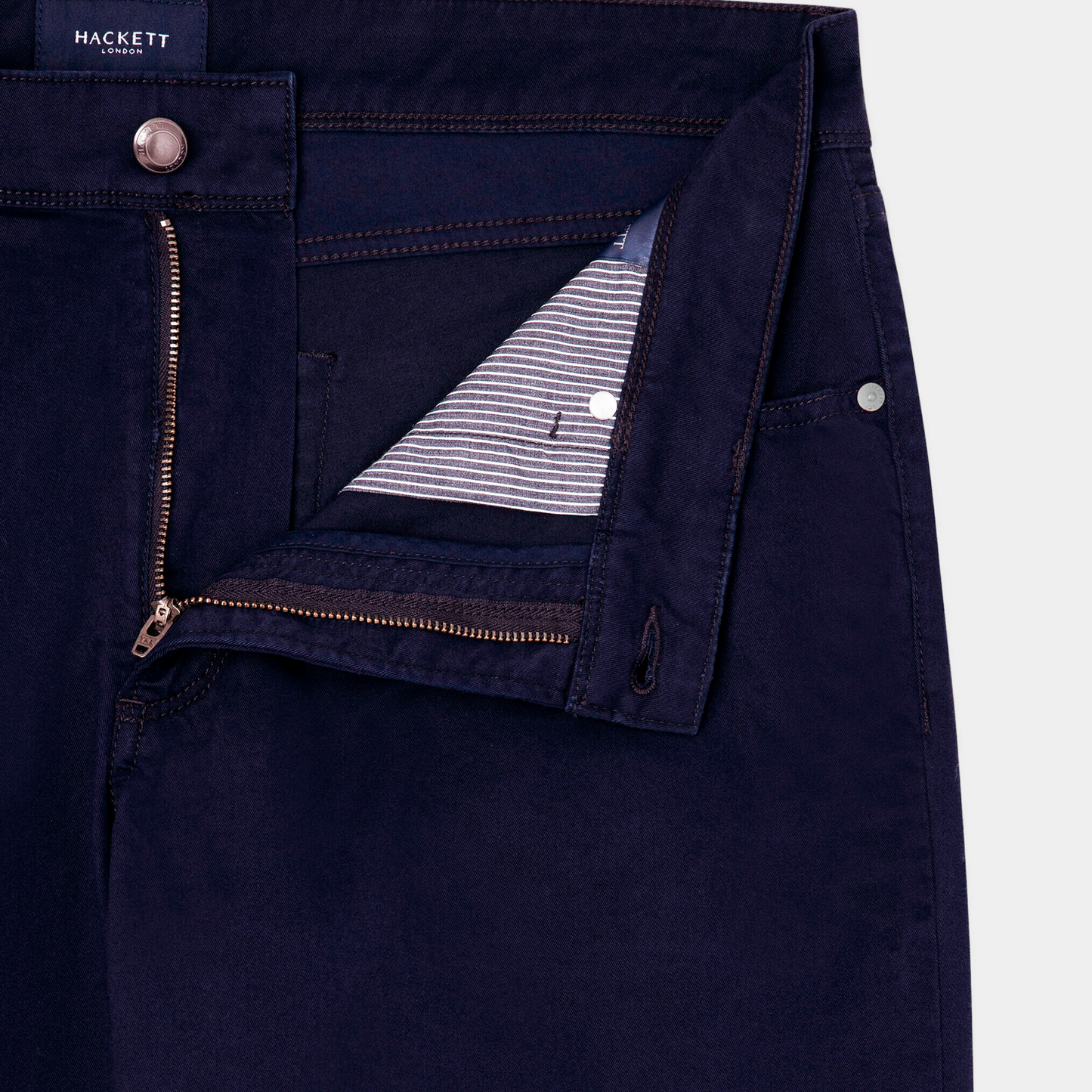PANTALON HACKETT GRIS 99% COTTON, 1% ELASTANE (HM212491R-9JU)