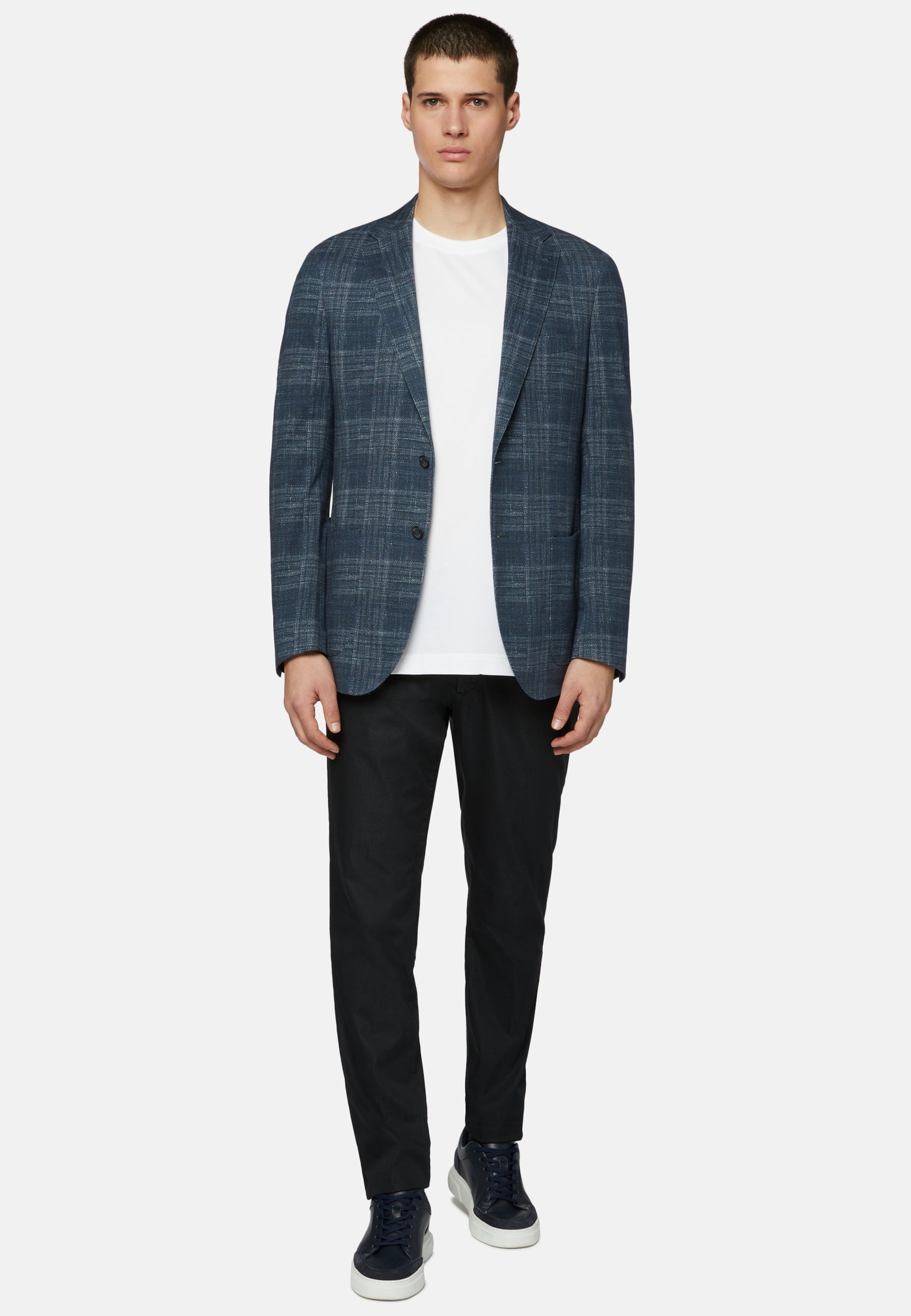 BLAZER BOGGI AZUL CUA LANA (23P013803)