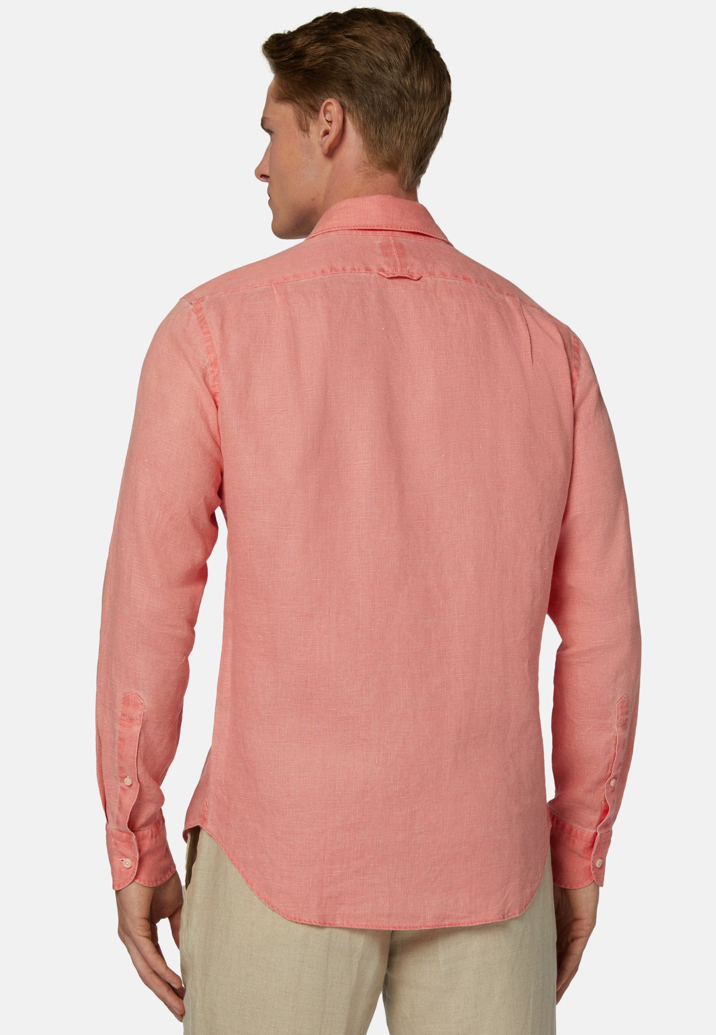 CAMISA SPORT BOGGI SALMON LINO ALGODON (23P042702)