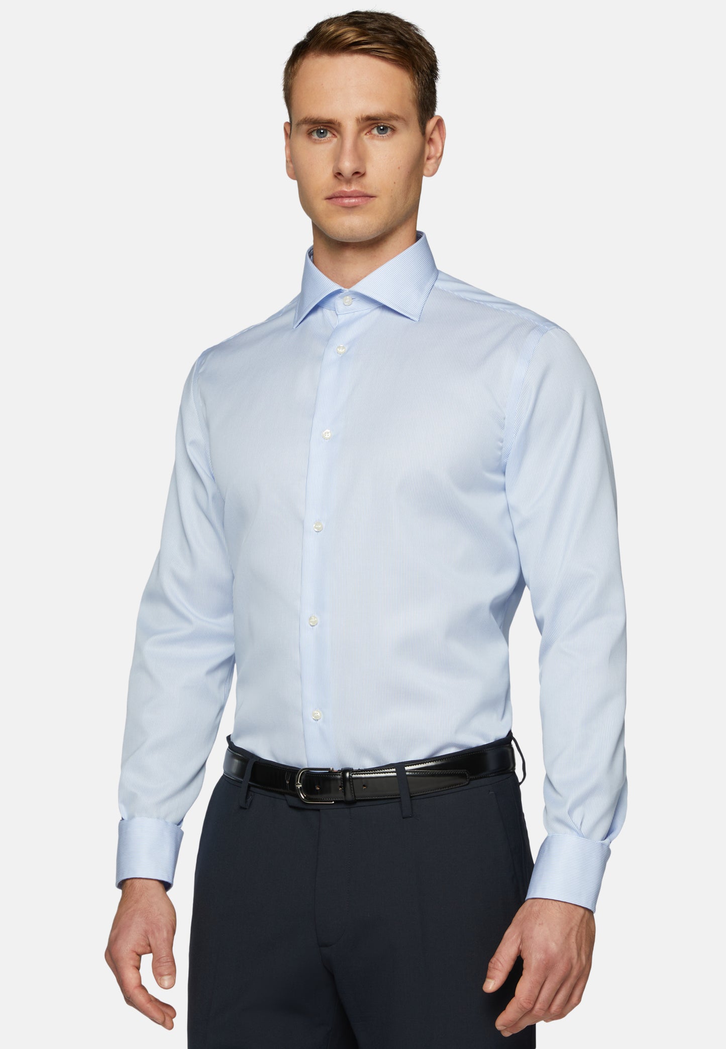 CAMISA BOGGI AZUL RYAS ALGODON (23P045801)