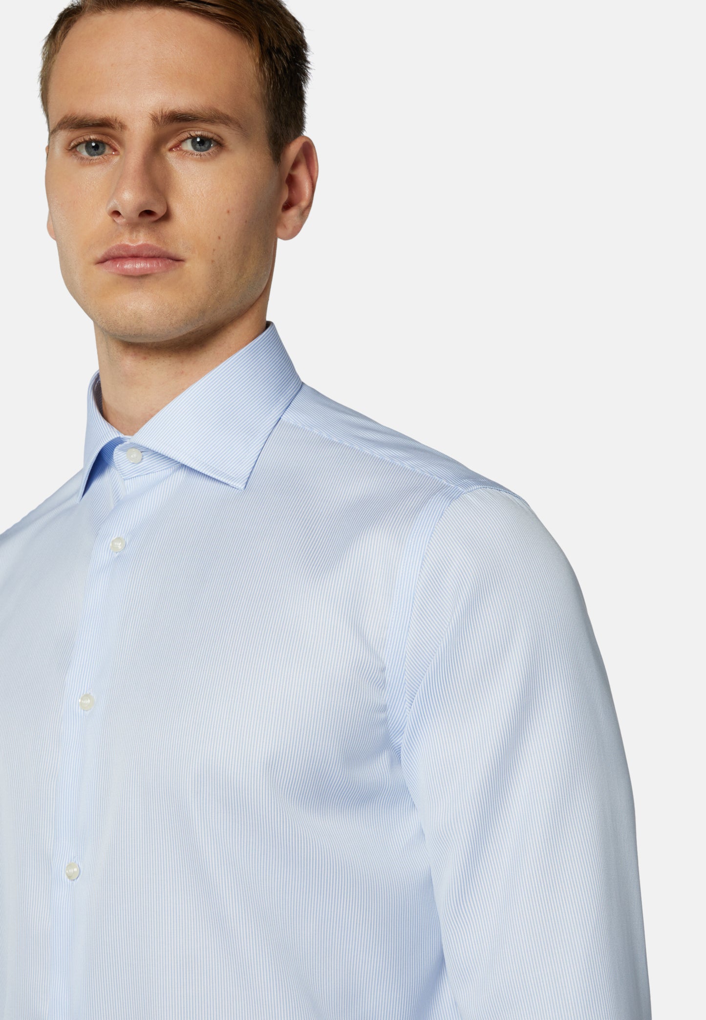 CAMISA BOGGI AZUL RYAS ALGODON (23P045801)