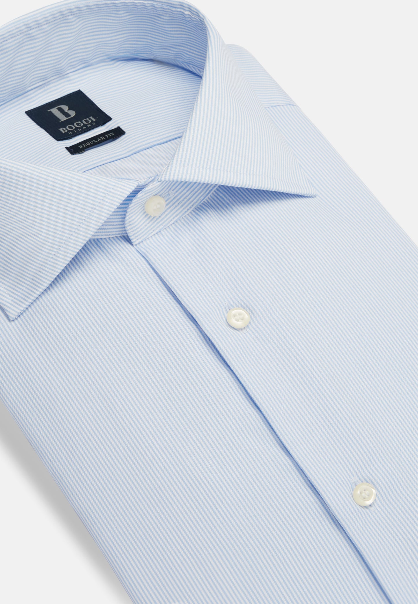 CAMISA BOGGI AZUL RYAS ALGODON (23P045801)