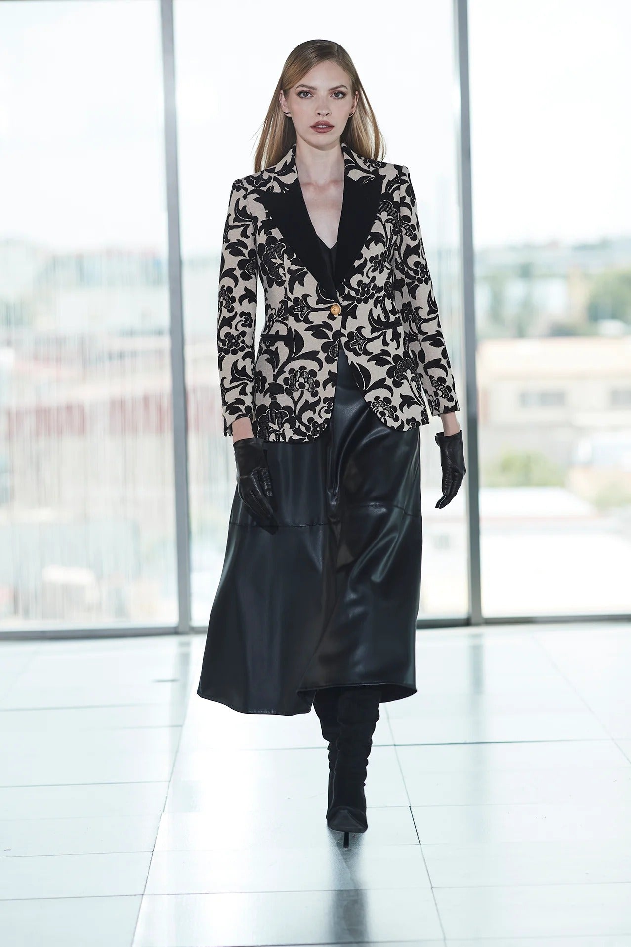 Blazer Dama Noir Sauvage T.E.