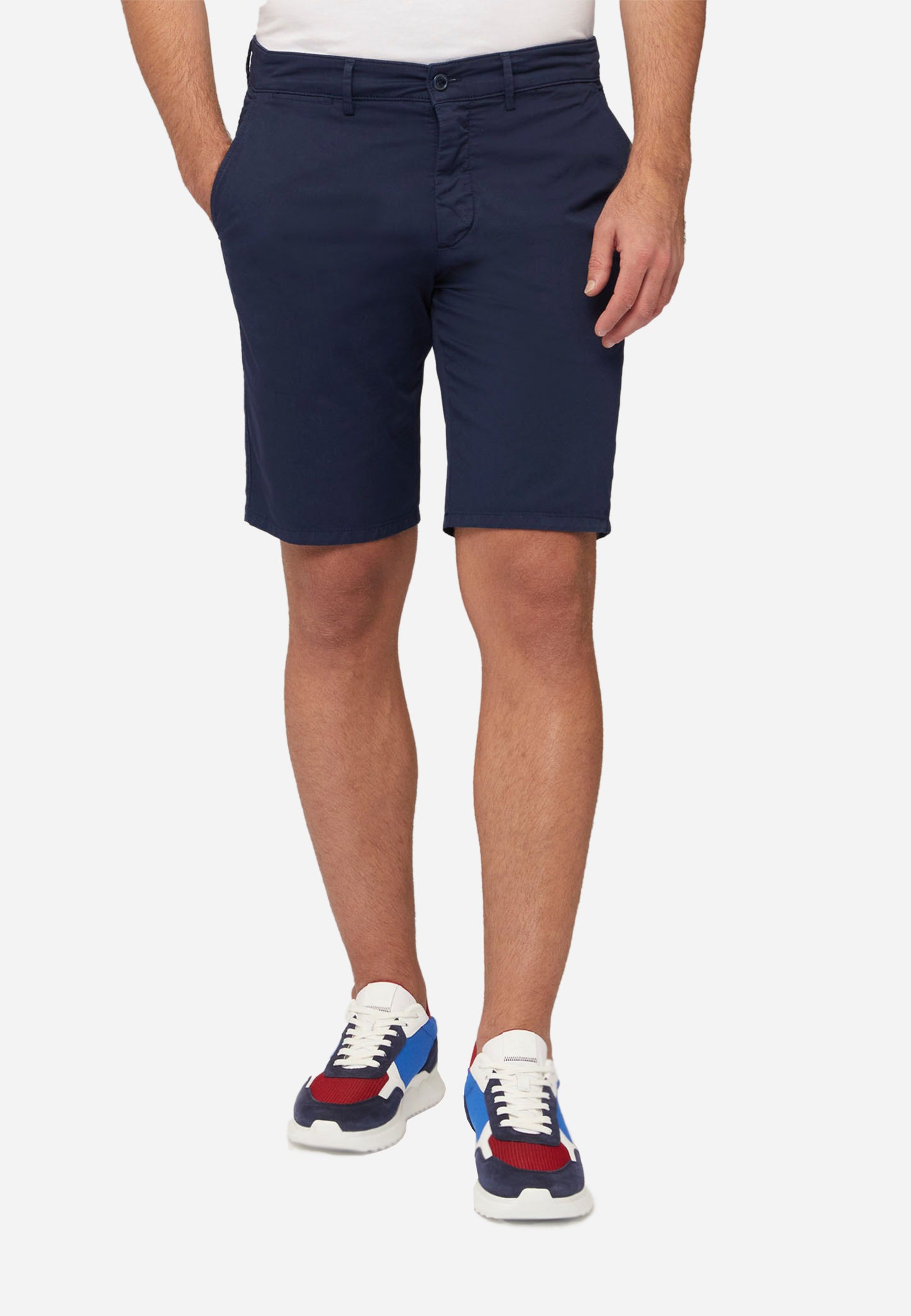BERMUDA HARMOT&BLAINE AZUL ALGOD (BRL001053163-801)