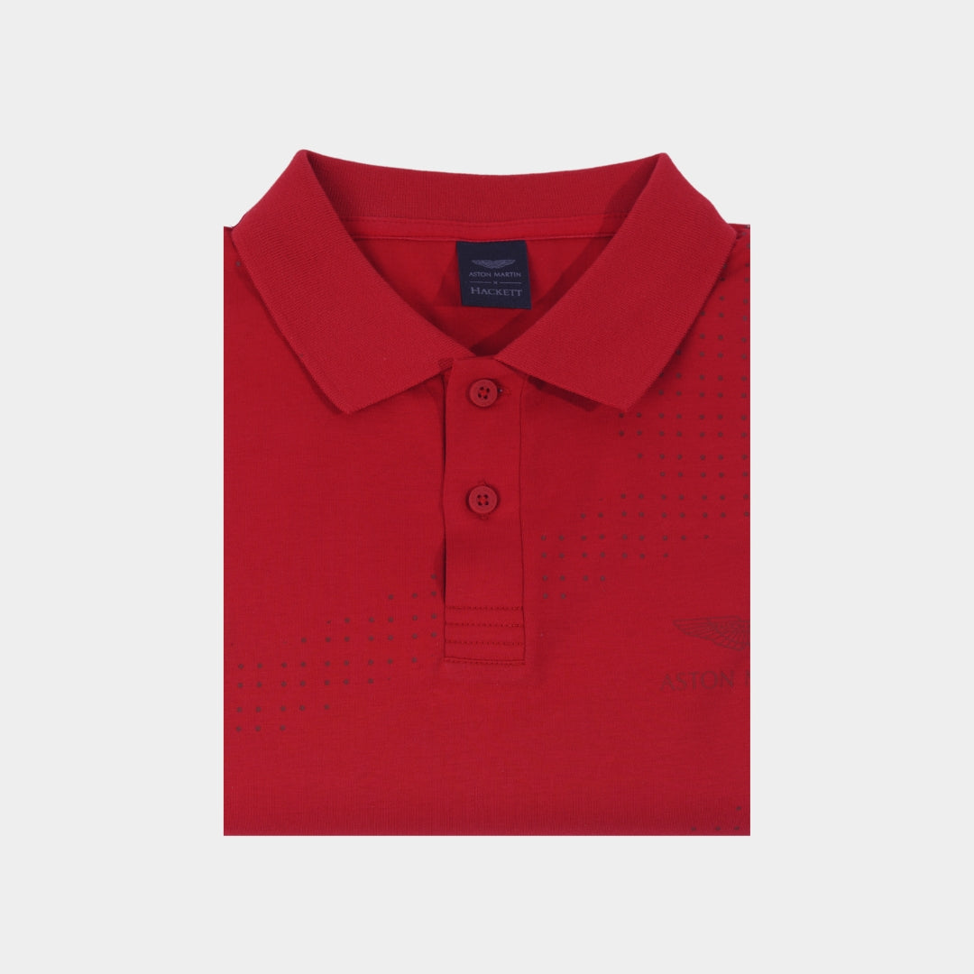 CAMISETA POLO HACKETT ROJO 100% COTTON