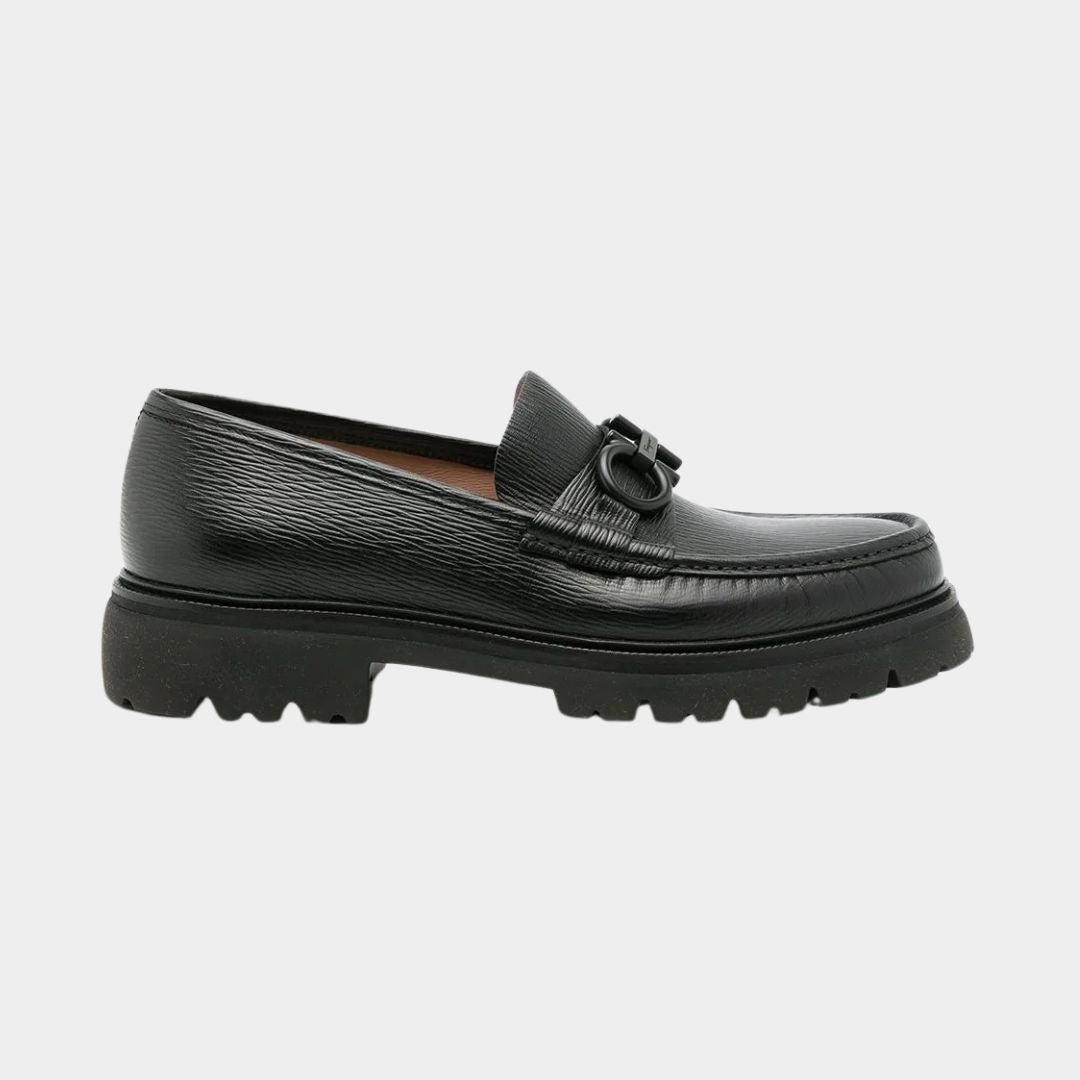 Zapato Mocasines Bleecker Negro en Cuero S.F.