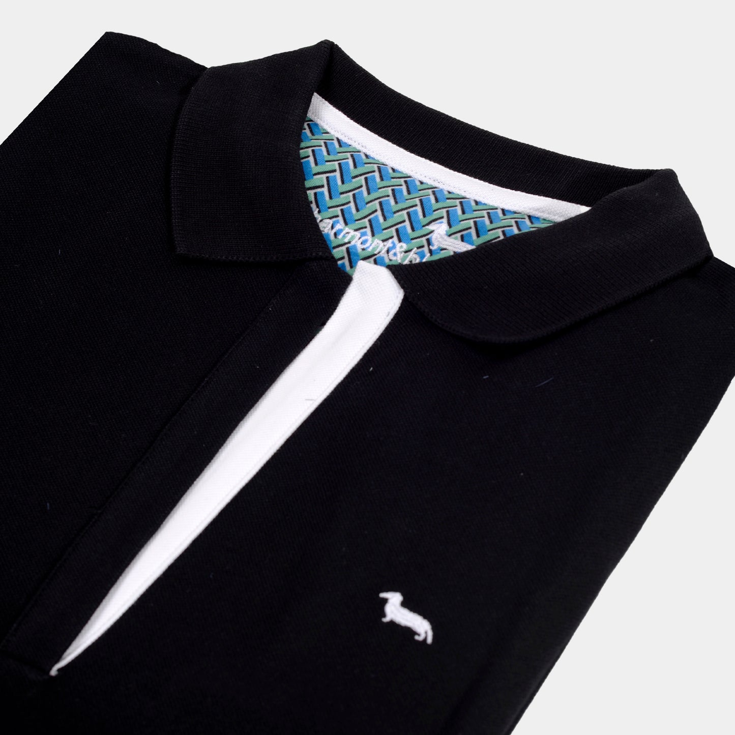 CAMISETA POLO HARMONT DAMA NEGRO ALGOD (L0KDA9021271-999)