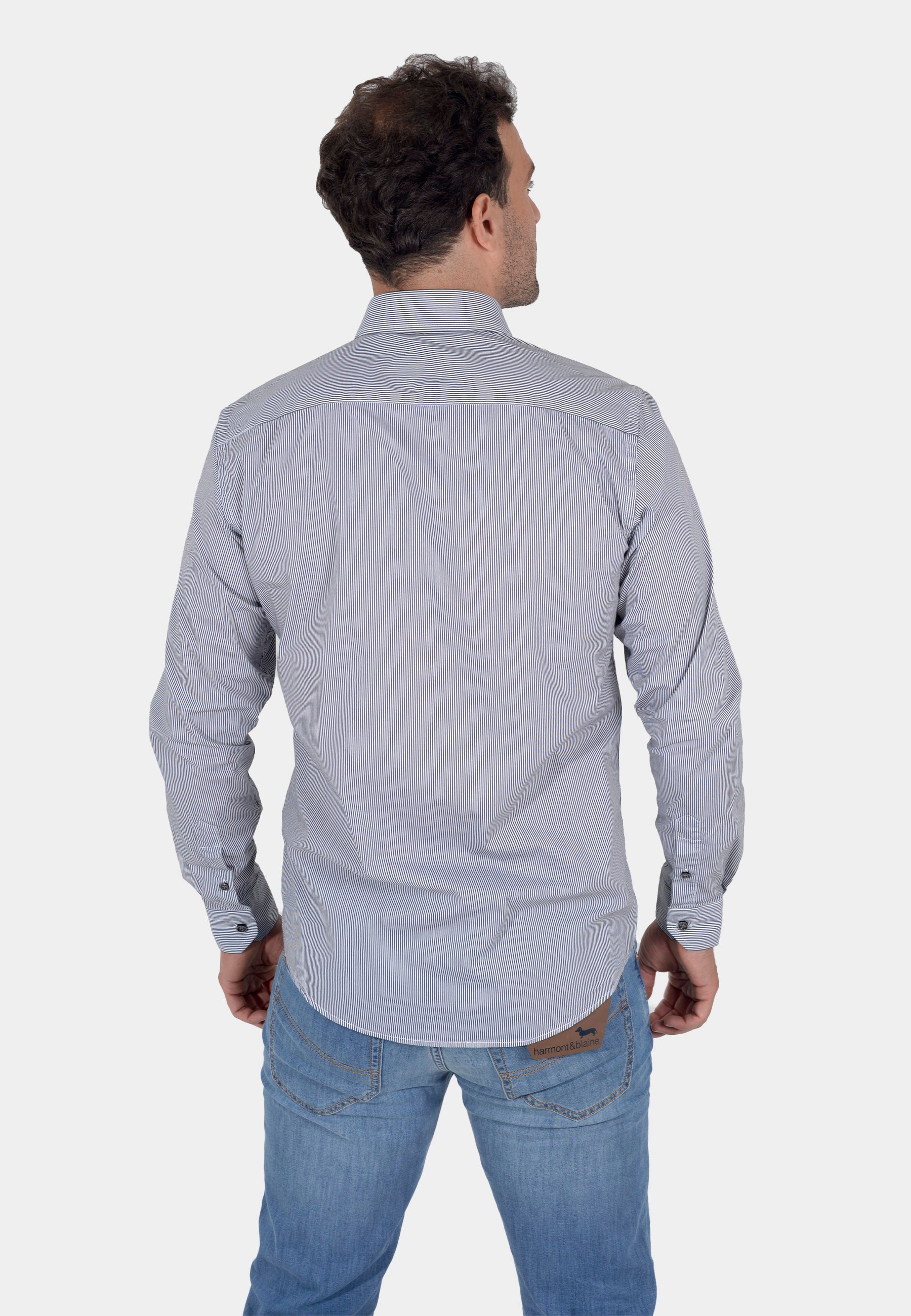 Camisa Rayada Hombre H&B