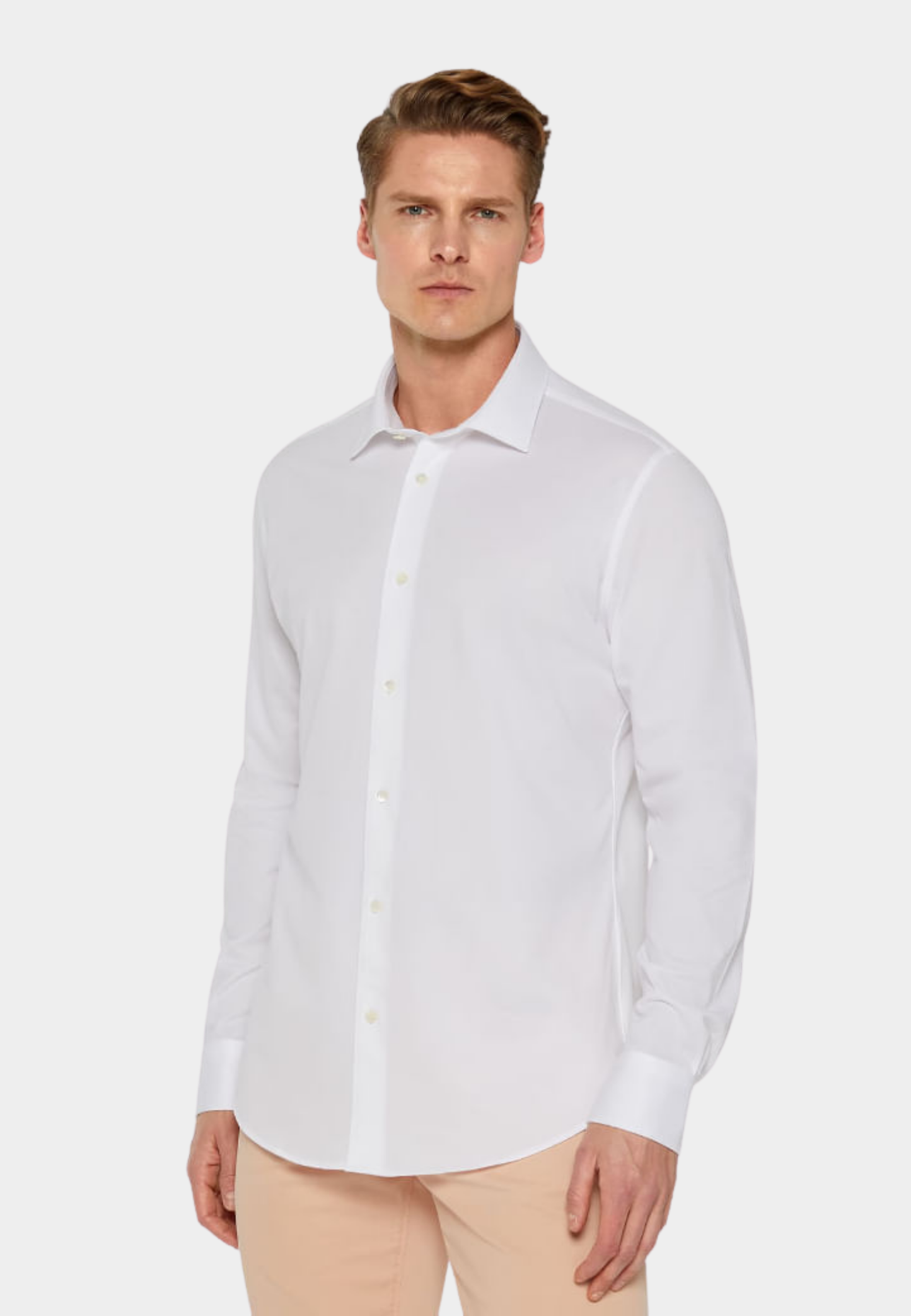 CAMISA SPORT BOGGI BLANCO ALG + POLI