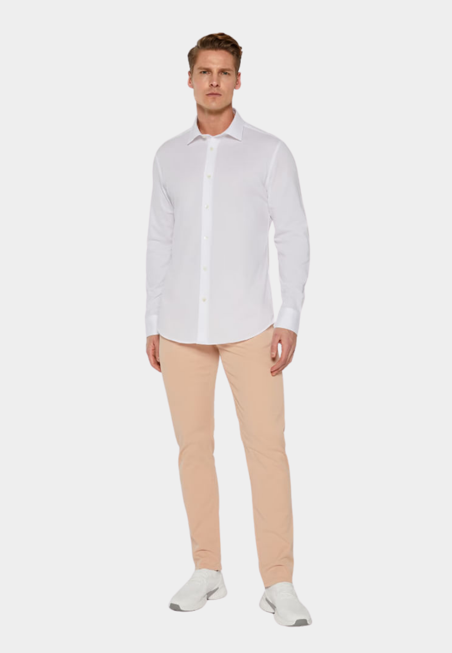 CAMISA SPORT BOGGI BLANCO ALG + POLI