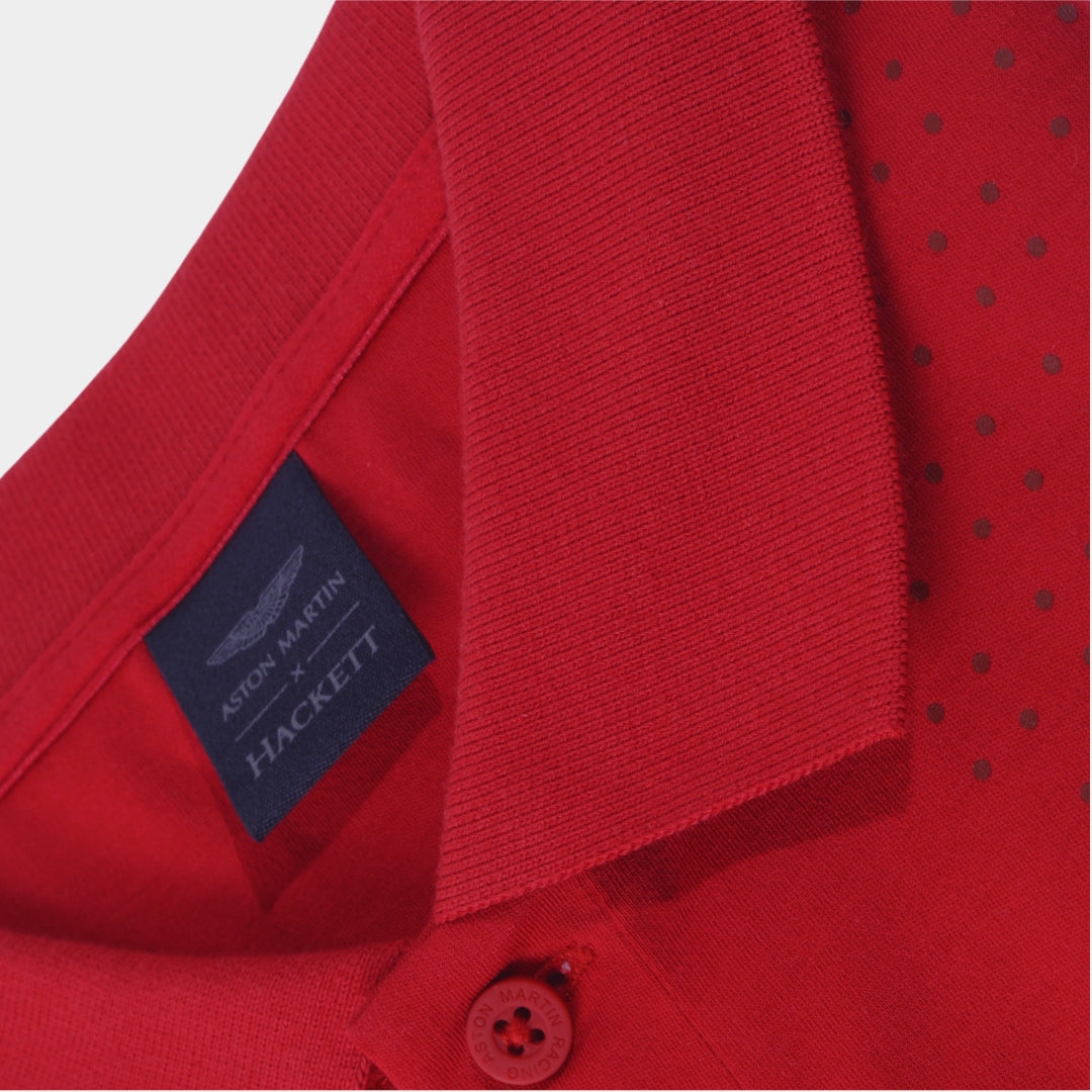 CAMISETA POLO HACKETT ROJO 100% COTTON
