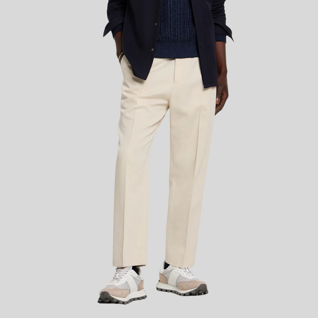 TENIS TOD'S CABALLERO GRIS/ BLANCO TEXTIL CUERO (XXM25K0FL90DQJBI24)