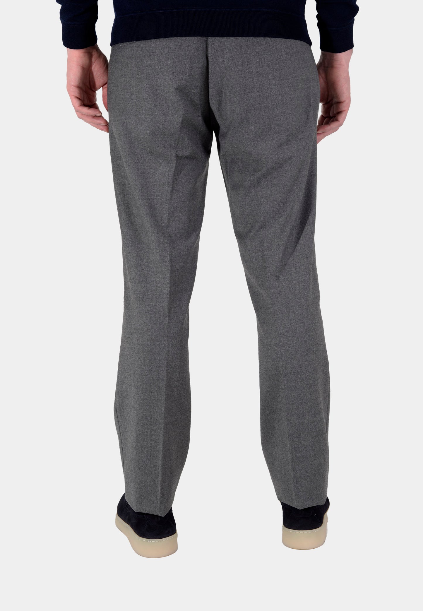PANTALON BOGGI GRIS POLIES + LANA + ELAS T-48 (23A063702)