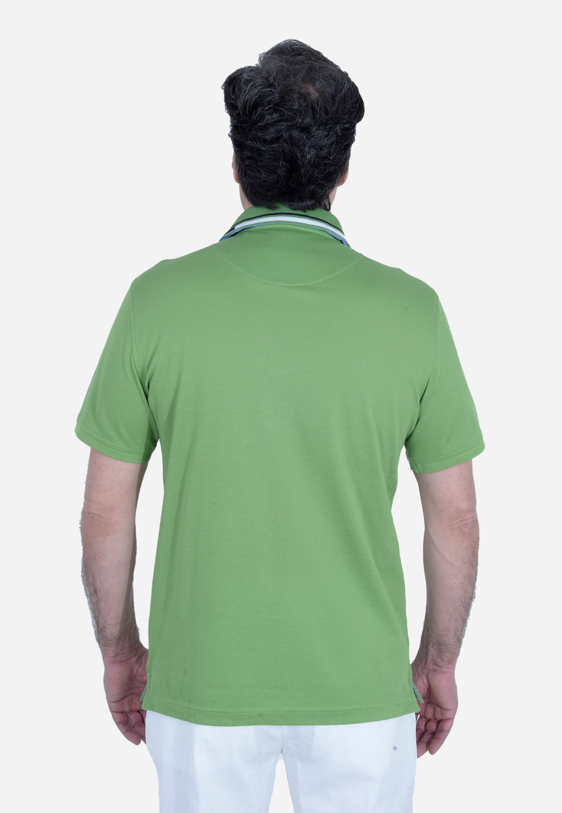 Camisa Polo Hombre Verde H&B