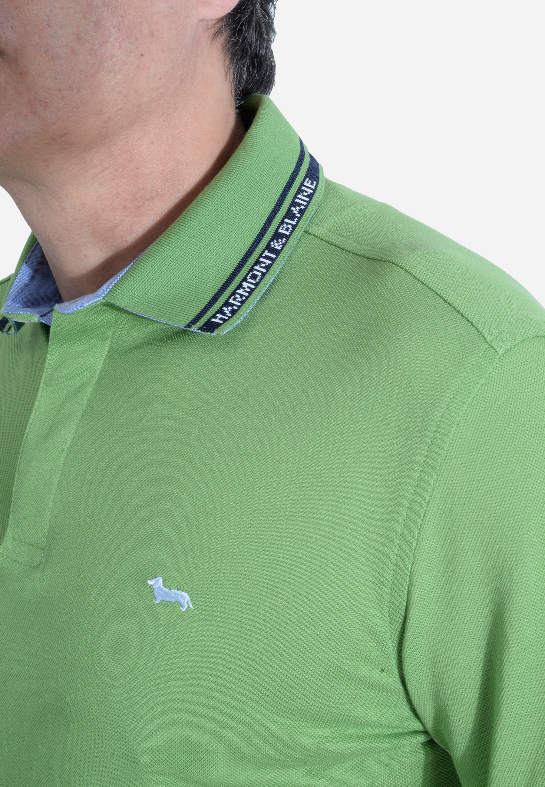 Camisa Polo Hombre Verde H&B