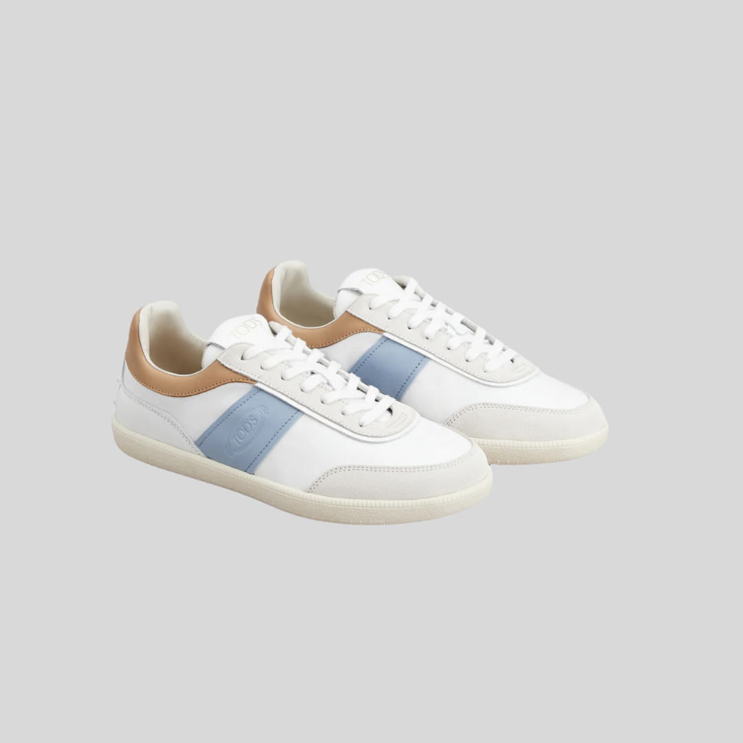Tenis Mujer Tabs Blanco/Azul T.