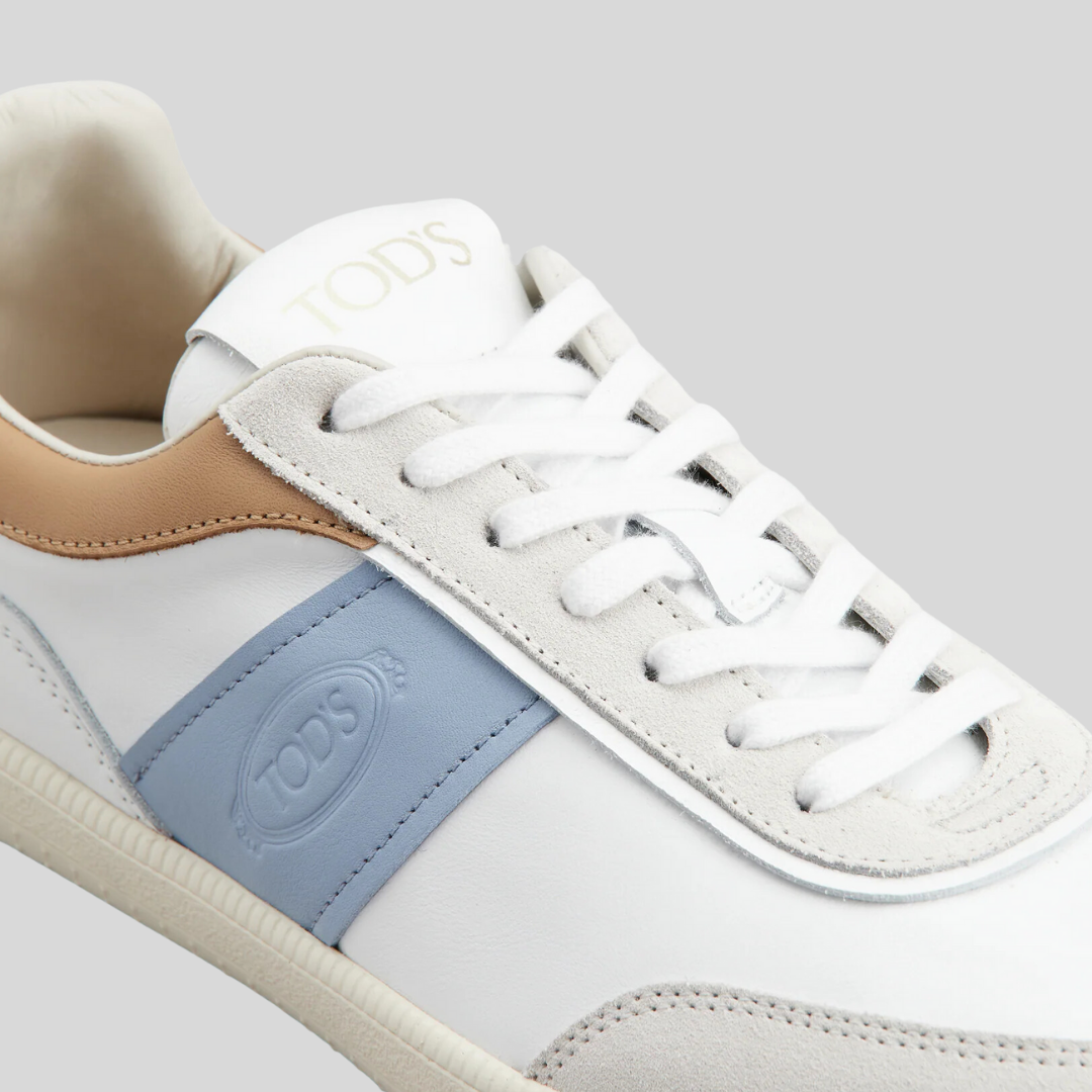Tenis Mujer Tabs Blanco/Azul T.