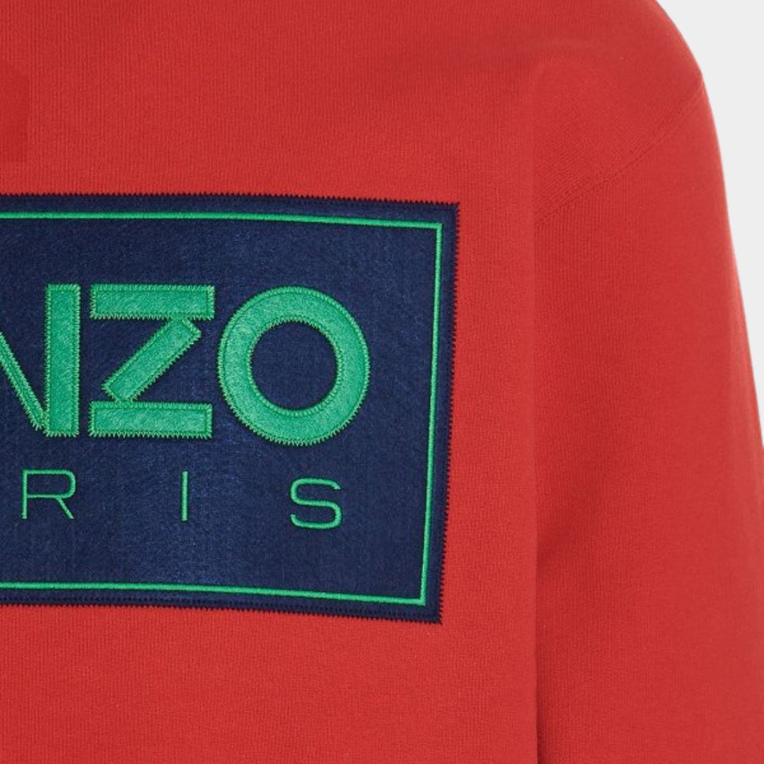 SWEAT-SHIRT KENZO CABALLERO ROJO ALGODON (FC65SW4164ME-21)