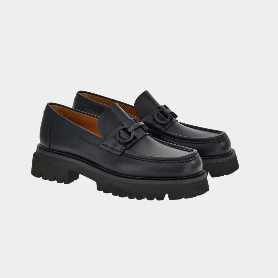 Zapatos Mocasines Florian Negro Hombre S.F