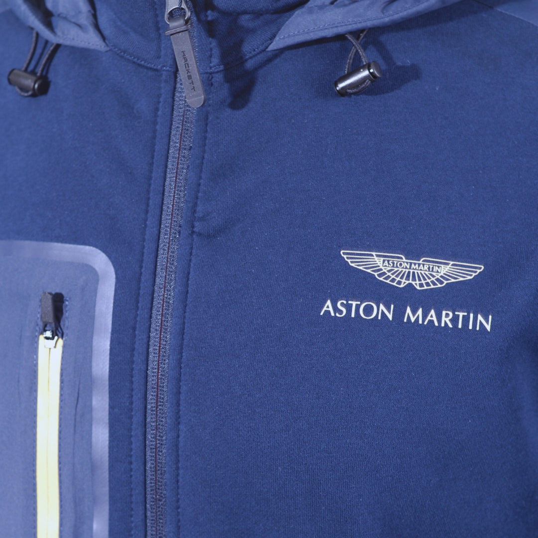 CHAQUETA HACKETT AZUL 80% COTTON, 20% POLYESTER