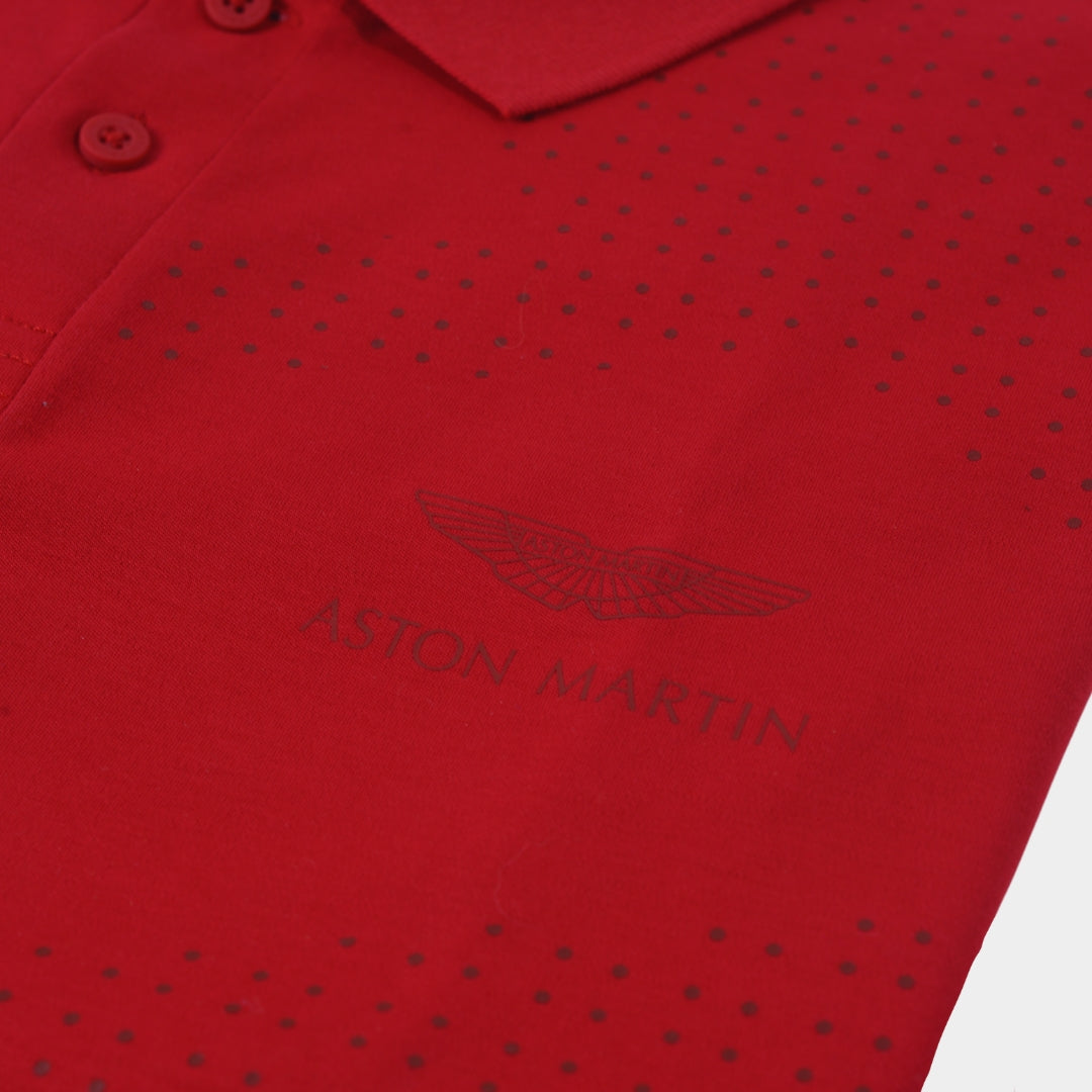 CAMISETA POLO HACKETT ROJO 100% COTTON
