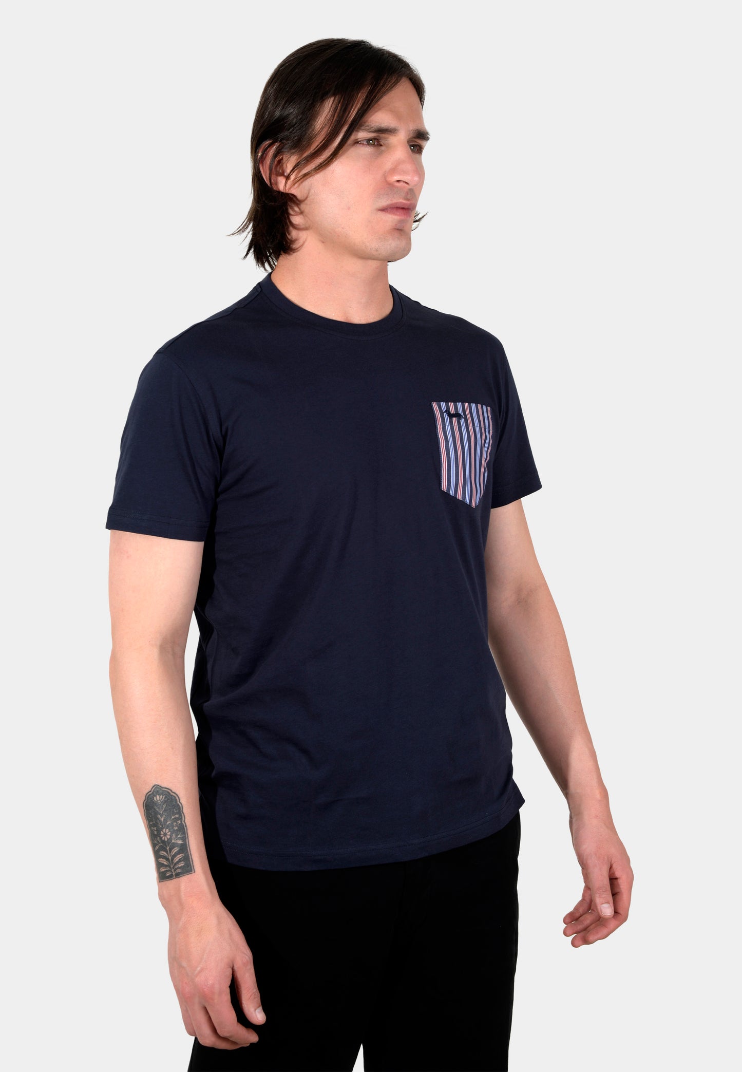 T-SHIRT HARMONT AZUL ALGOD (IRK118021223-801)