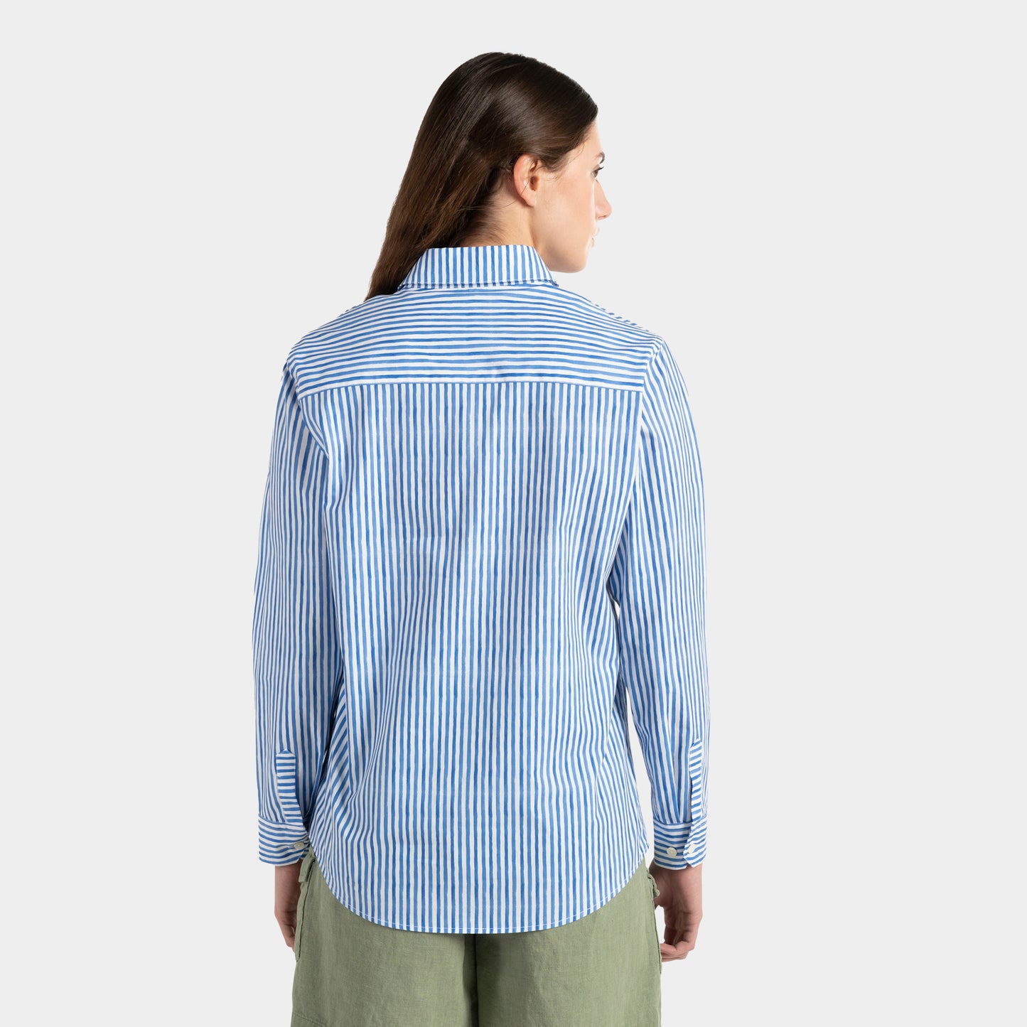 BLUSA HARMONT DAMA RYAS AZUL ALGODON (C0JDA5012385-819)