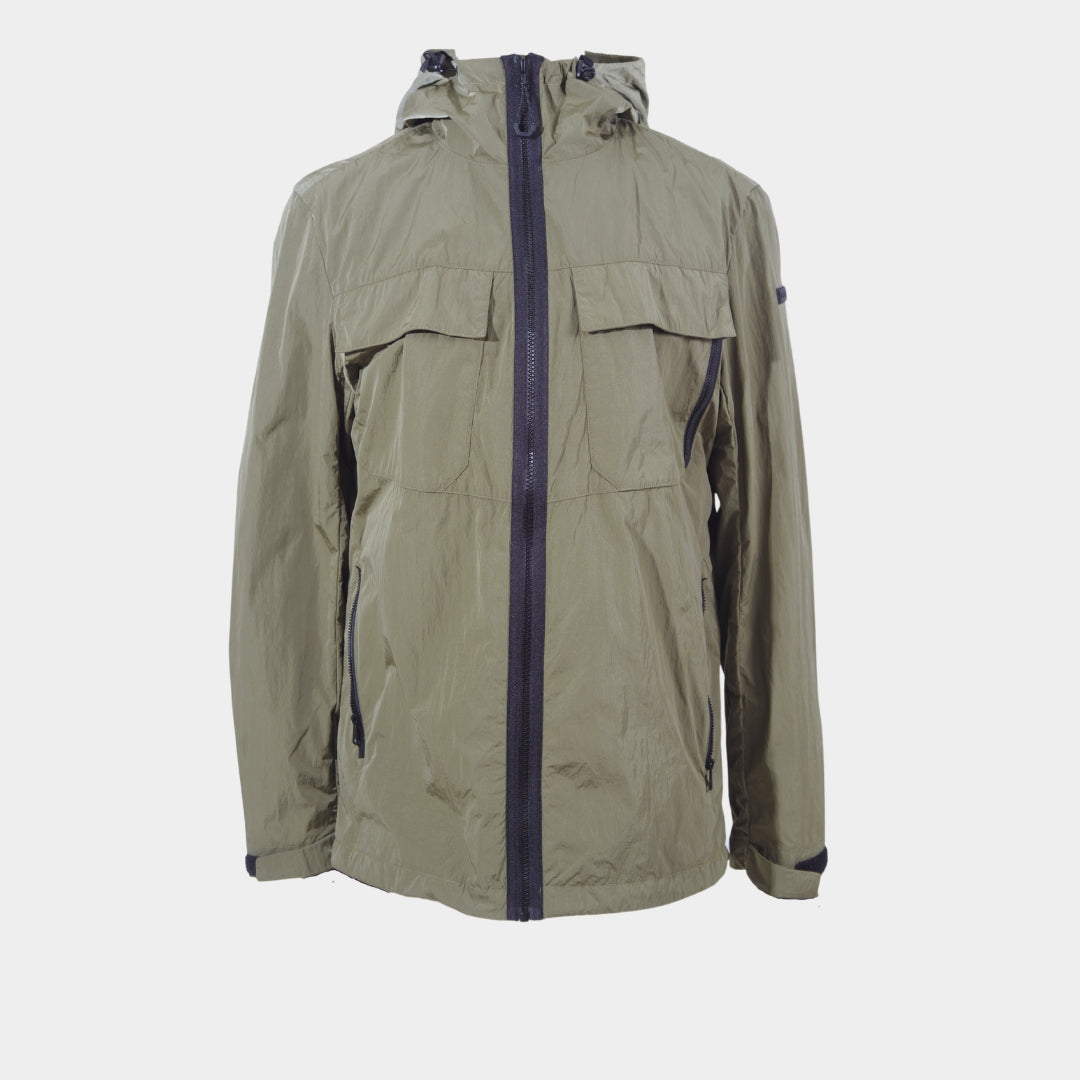 CHAQUETA HACKETT VERDE NILON POLIESTER