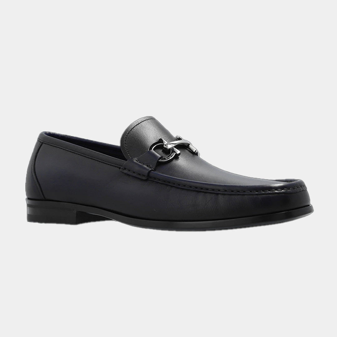 ZAPATO FERRAGAMO AZUL CUERO (769877-GRANDIOSO2)