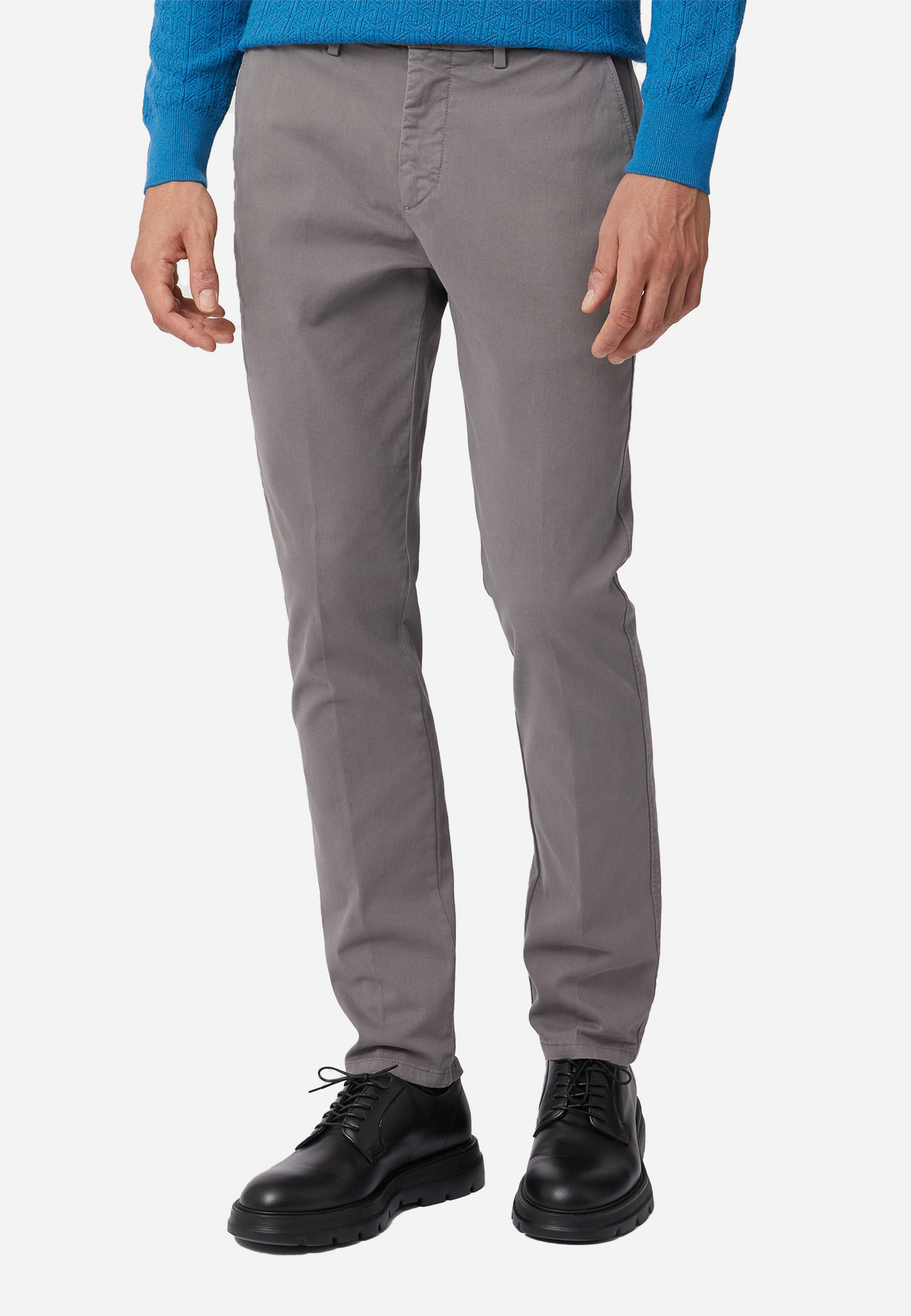 PANTALON HARMONT & BLAINE GRIS ALGODON (WNM300053022-905)