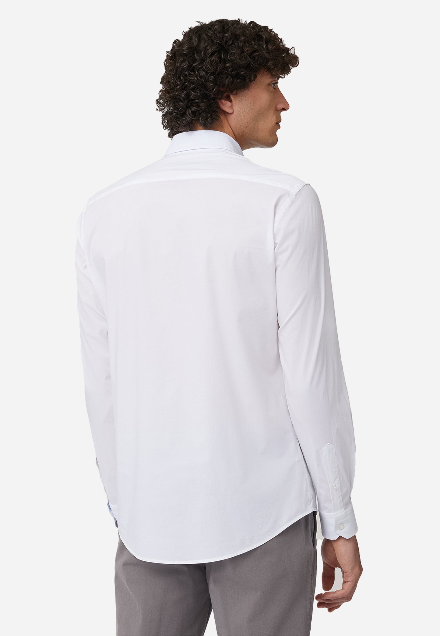 CAMISA SPORT HARMONT & BLAINE BLANCO ALGODON (CNM011012523I-100)