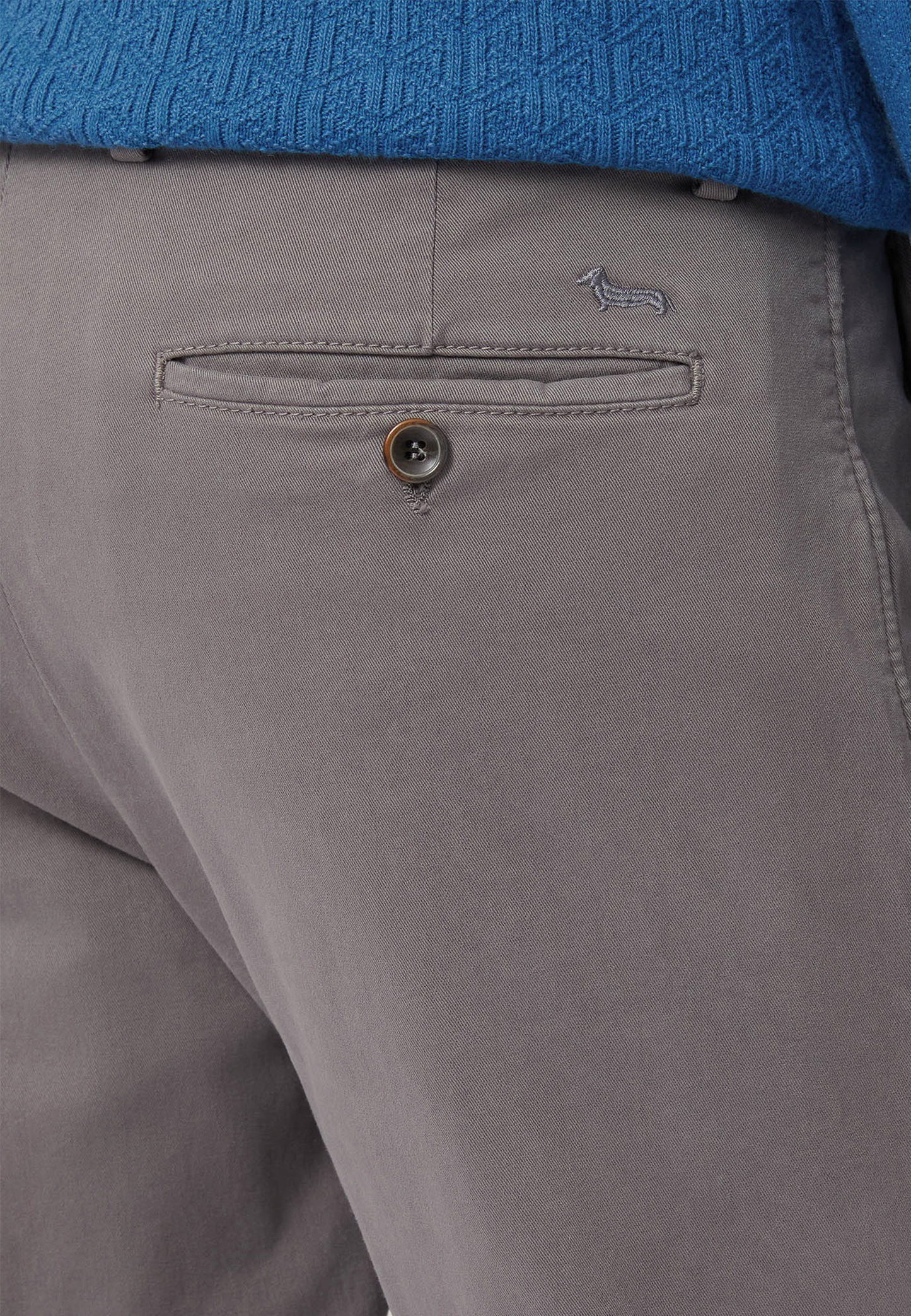 PANTALON HARMONT & BLAINE GRIS ALGODON (WNM300053022-905)