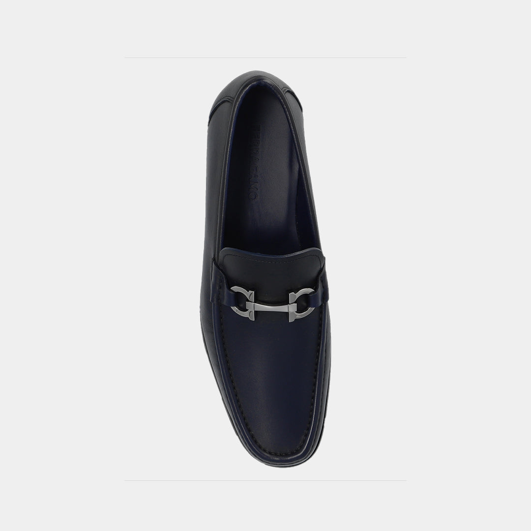 ZAPATO FERRAGAMO AZUL CUERO (769877-GRANDIOSO2)